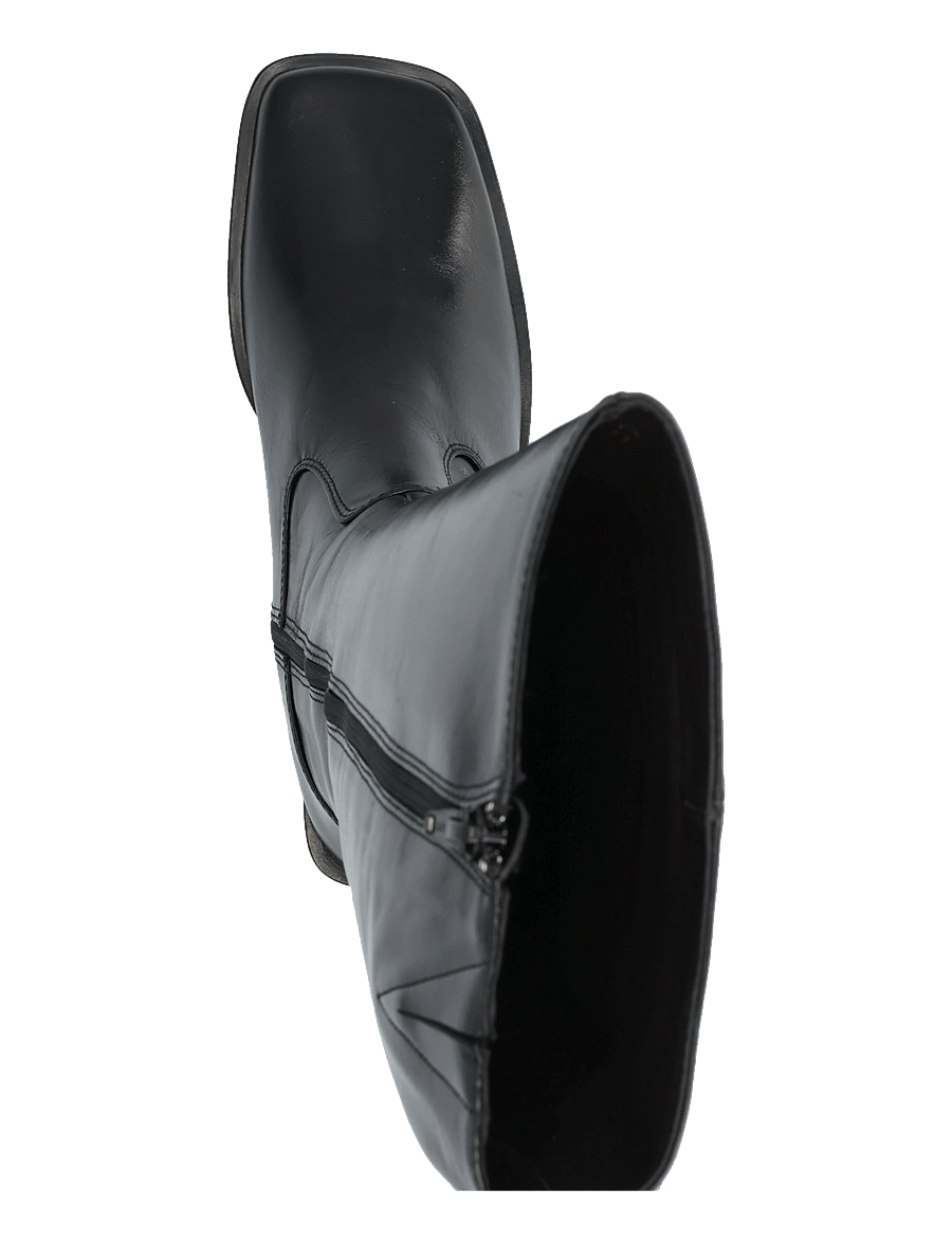 Billi Bi - Long Boots - knähöga stövlar - black calf - 3