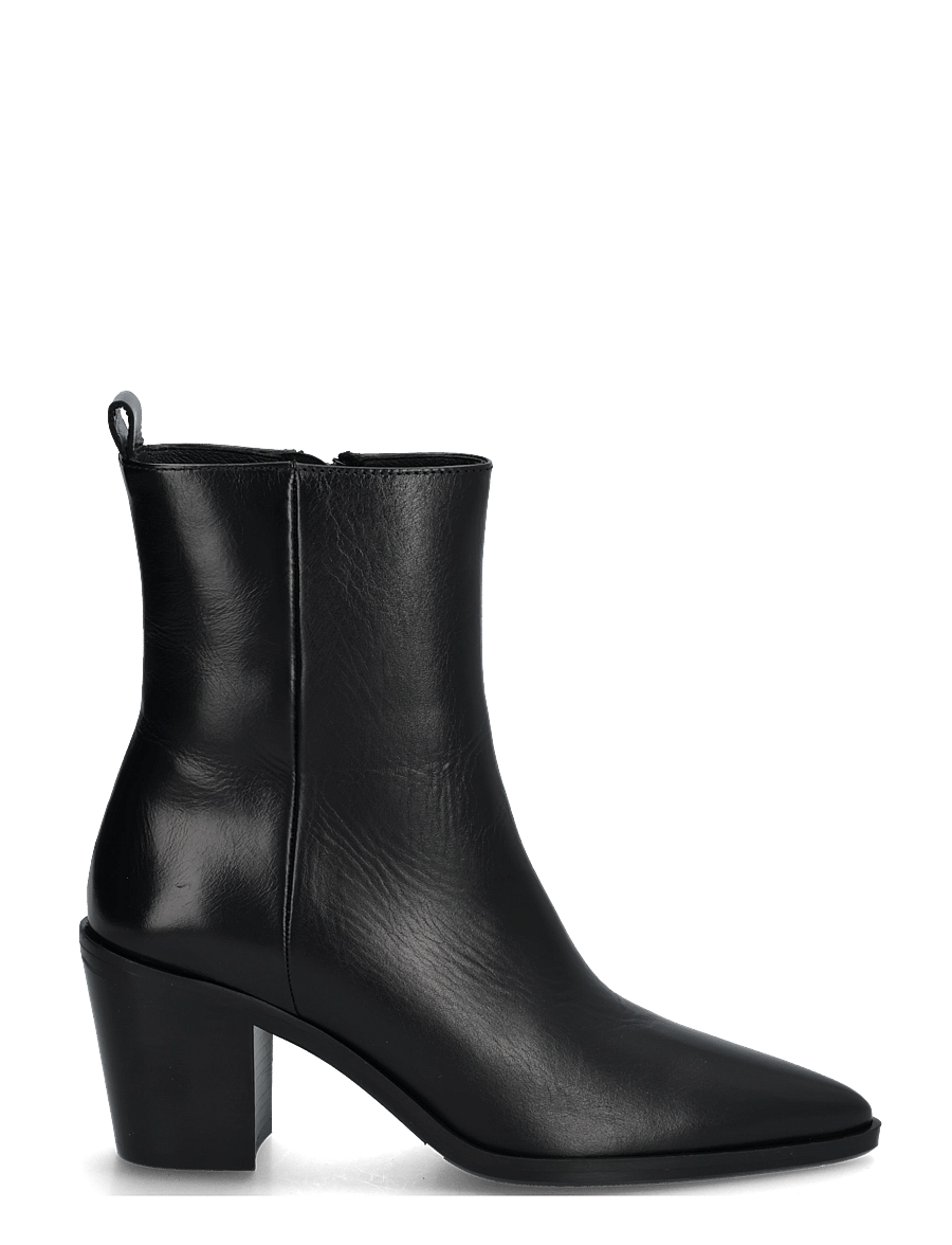 Billi Bi - Booties - stövletter - black calf - 2