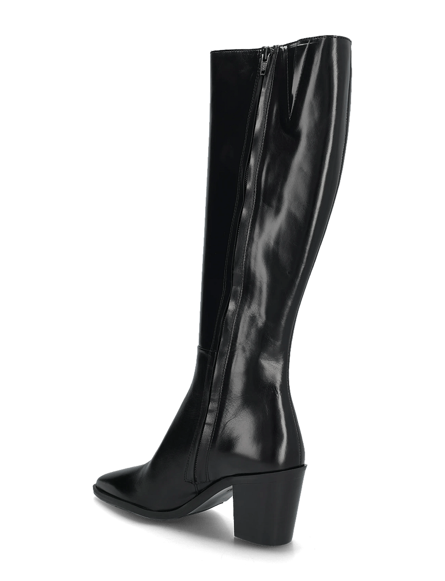 Billi Bi - Long Boots - knähöga stövlar - black calf - 1