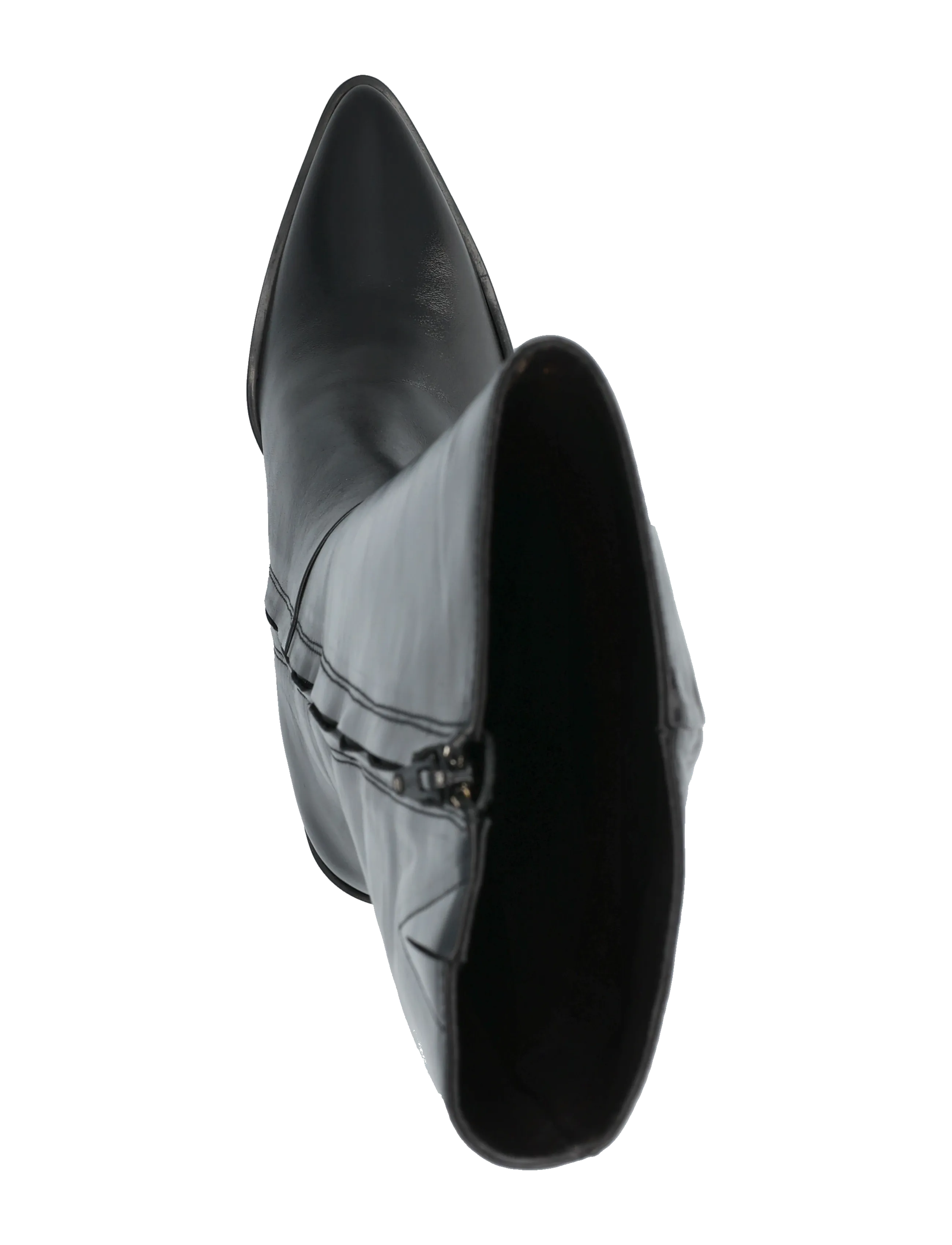 Billi Bi - Long Boots - knähöga stövlar - black calf - 3