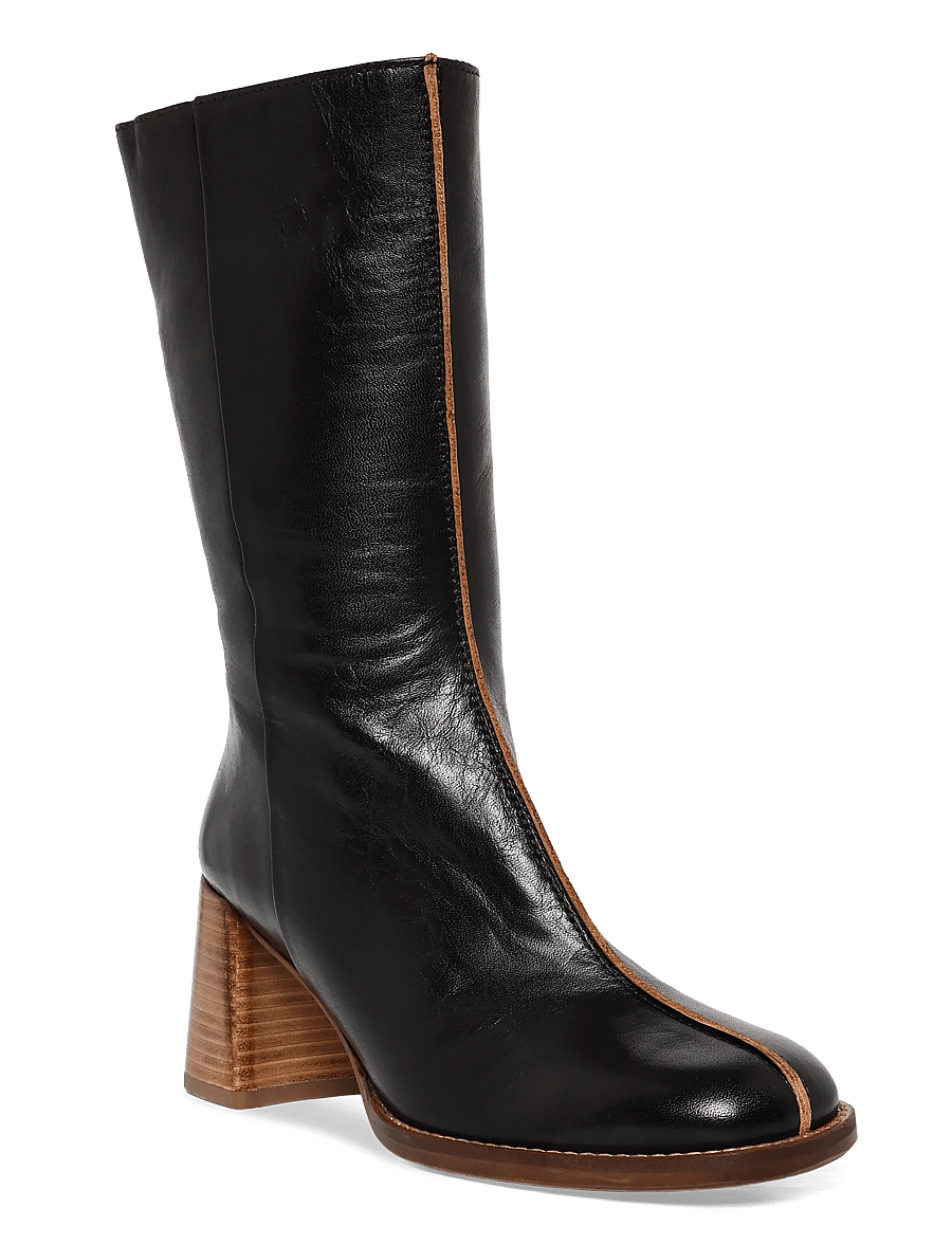 Billi Bi - Booties - stövletter - mogano redwood calf - 0