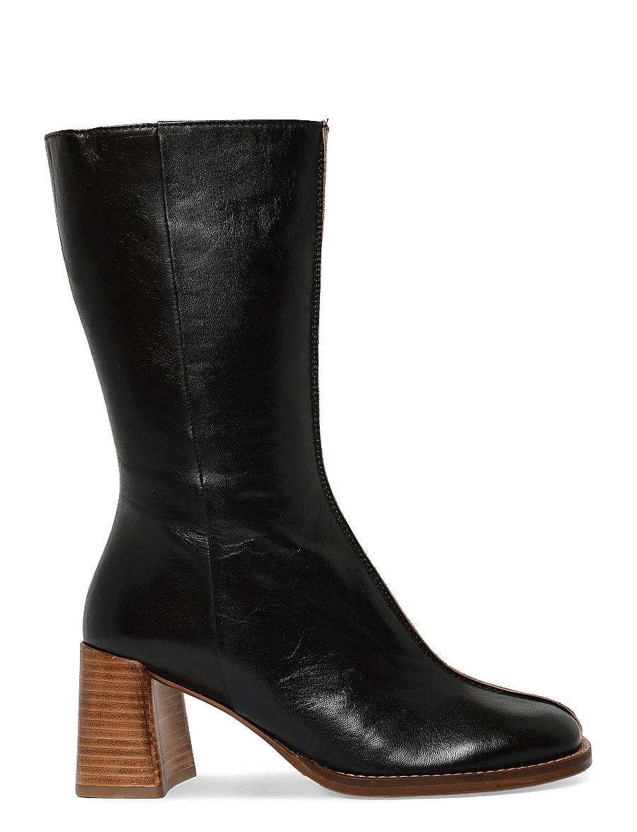 Billi Bi - Booties - stövletter - mogano redwood calf - 2