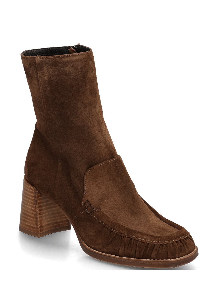Billi Bi - Booties - stiefeletten mit absatz - arabica babysilk suede - 0
