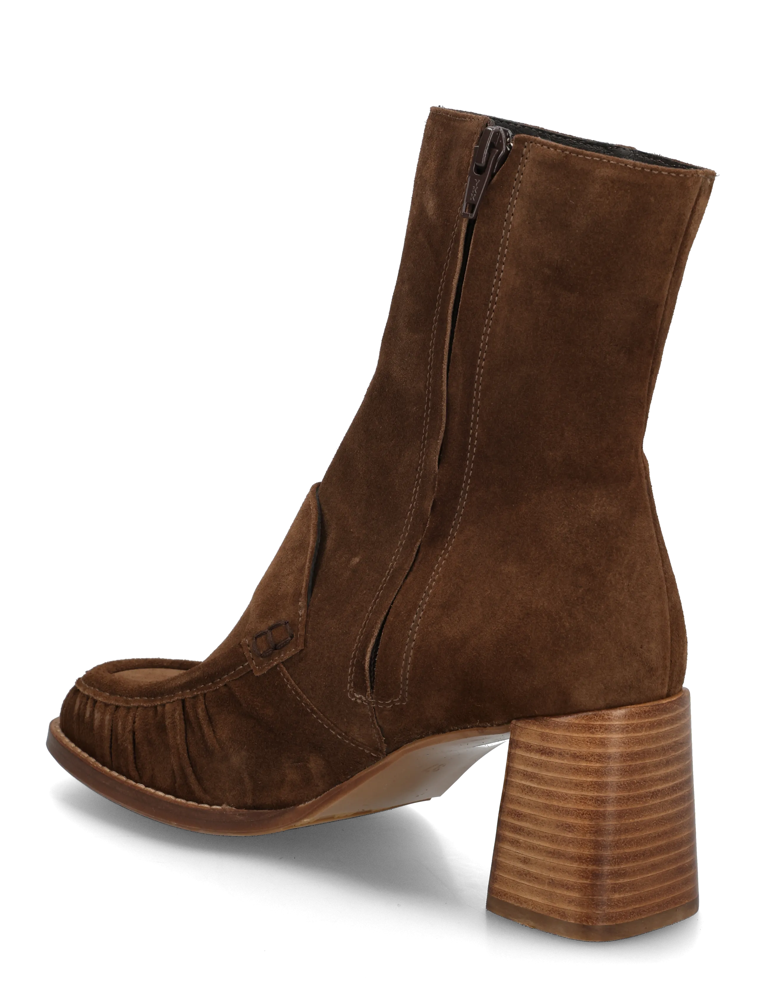 Billi Bi - Booties - kontsaga poolsaapad - arabica babysilk suede - 1