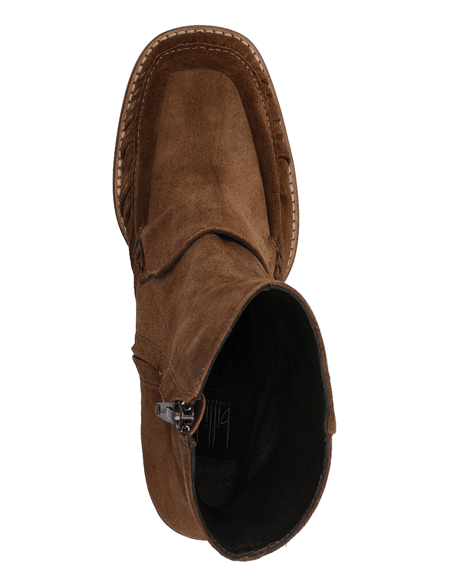 Billi Bi - Booties - stiefeletten mit absatz - arabica babysilk suede - 3