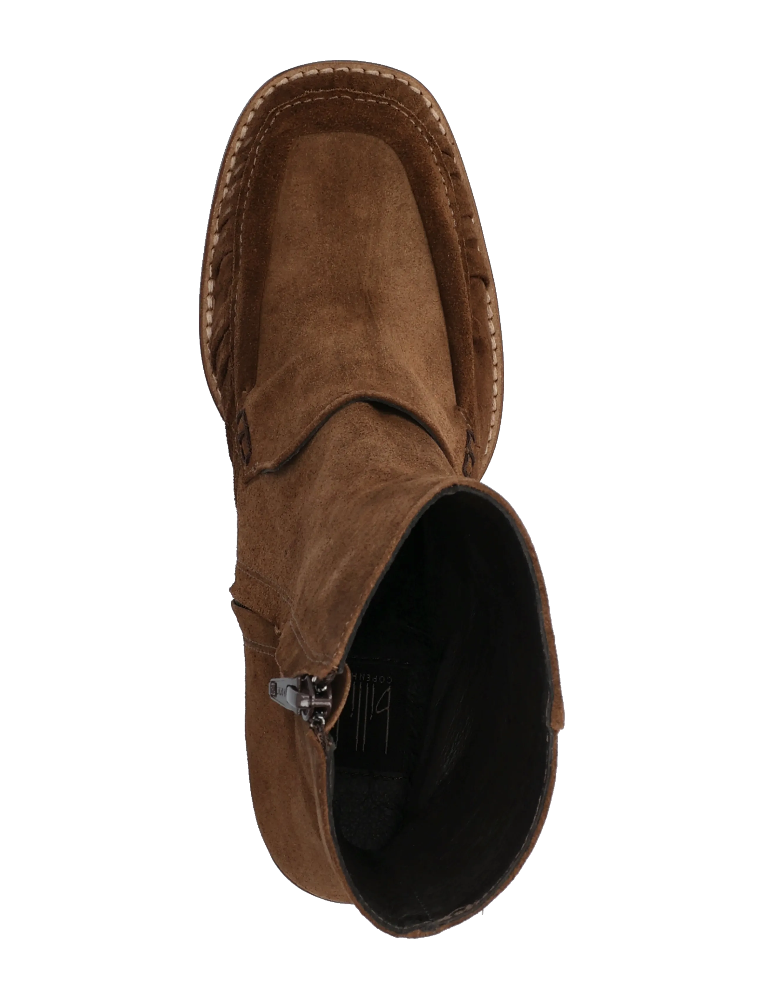 Billi Bi - Booties - kontsaga poolsaapad - arabica babysilk suede - 3