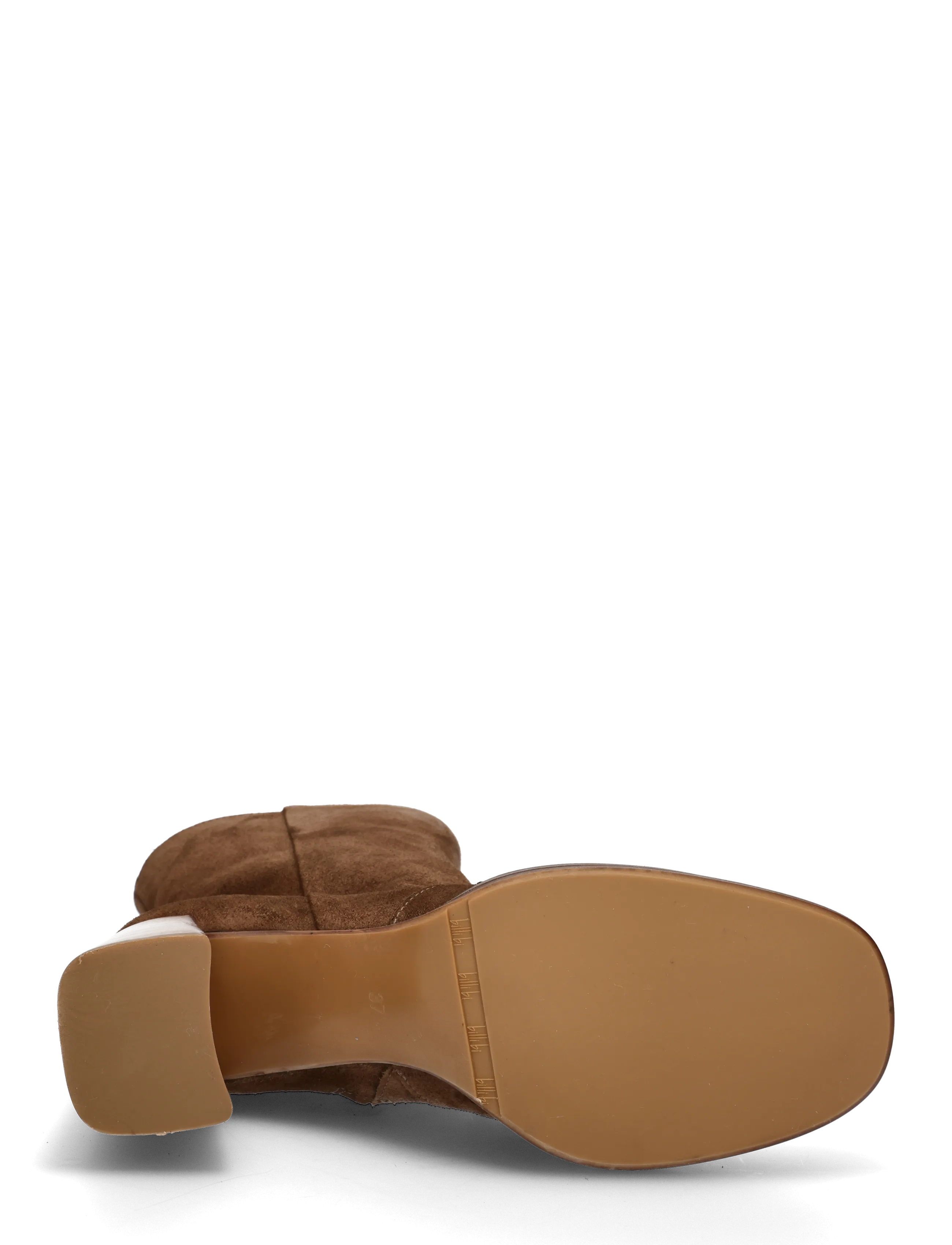 Billi Bi - Booties - kontsaga poolsaapad - arabica babysilk suede - 4