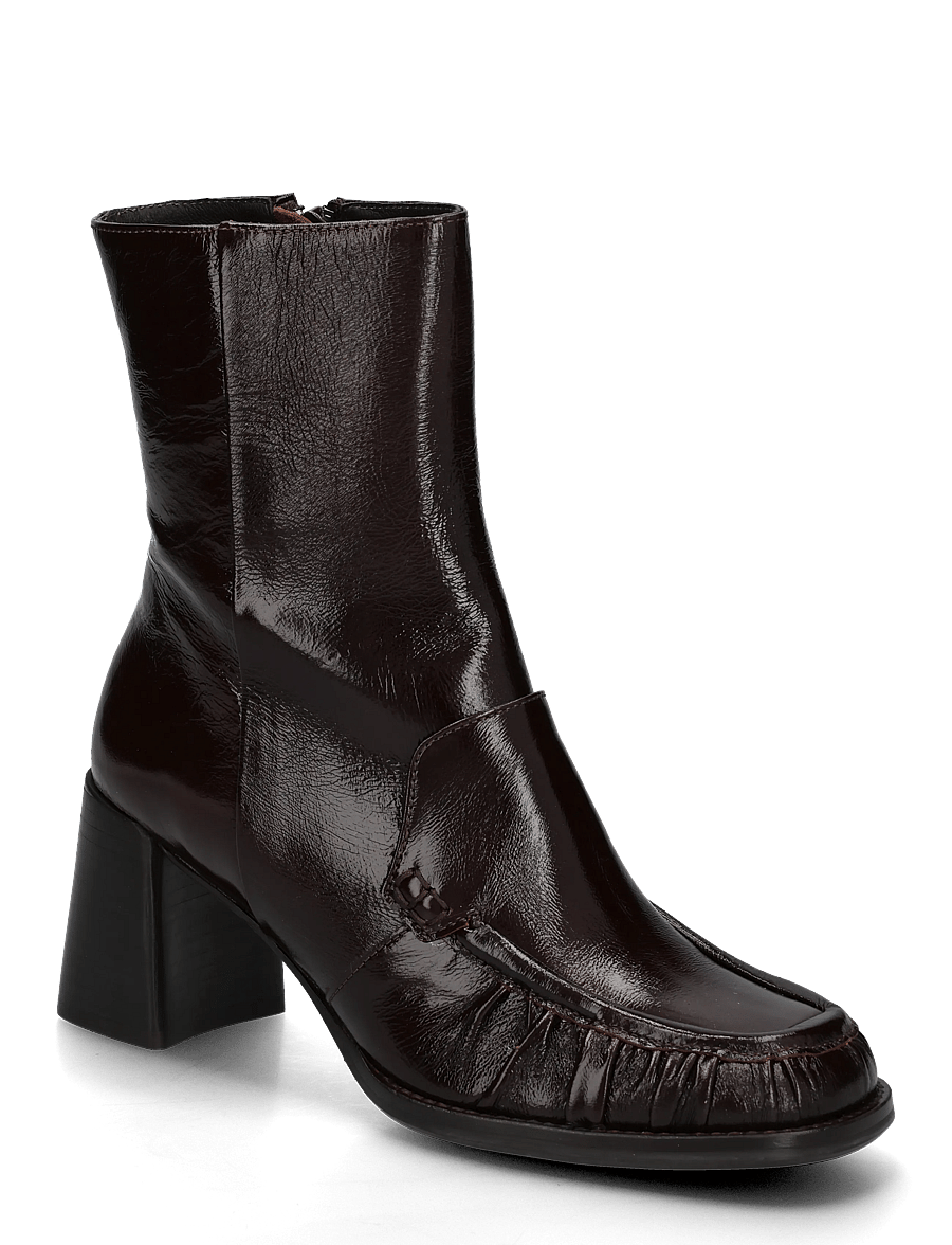 Billi Bi - Booties - stövletter - mogano naplack - 0