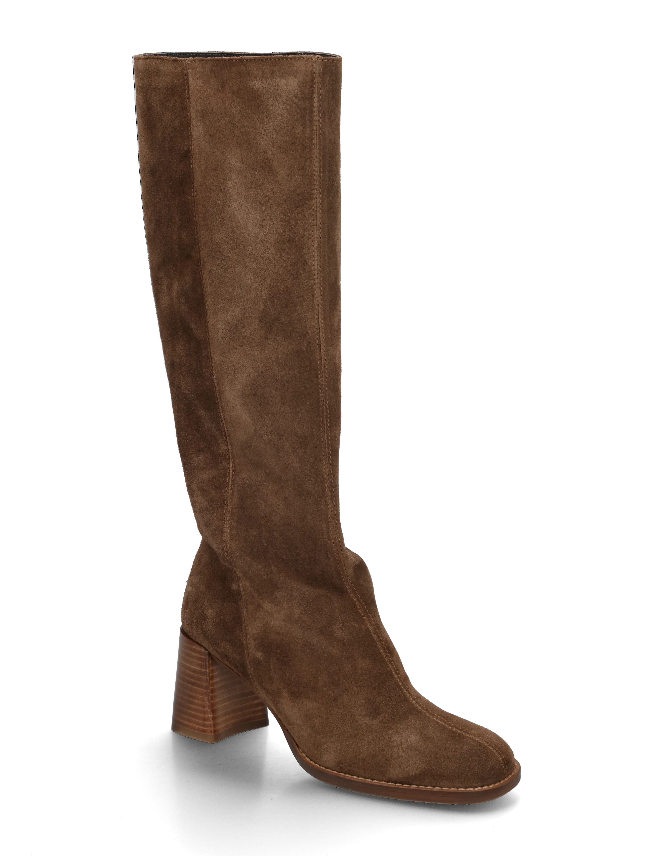 Billi Bi Long Boots - Hohe Stiefel - ARABICA BABYSILK SUEDE / brown