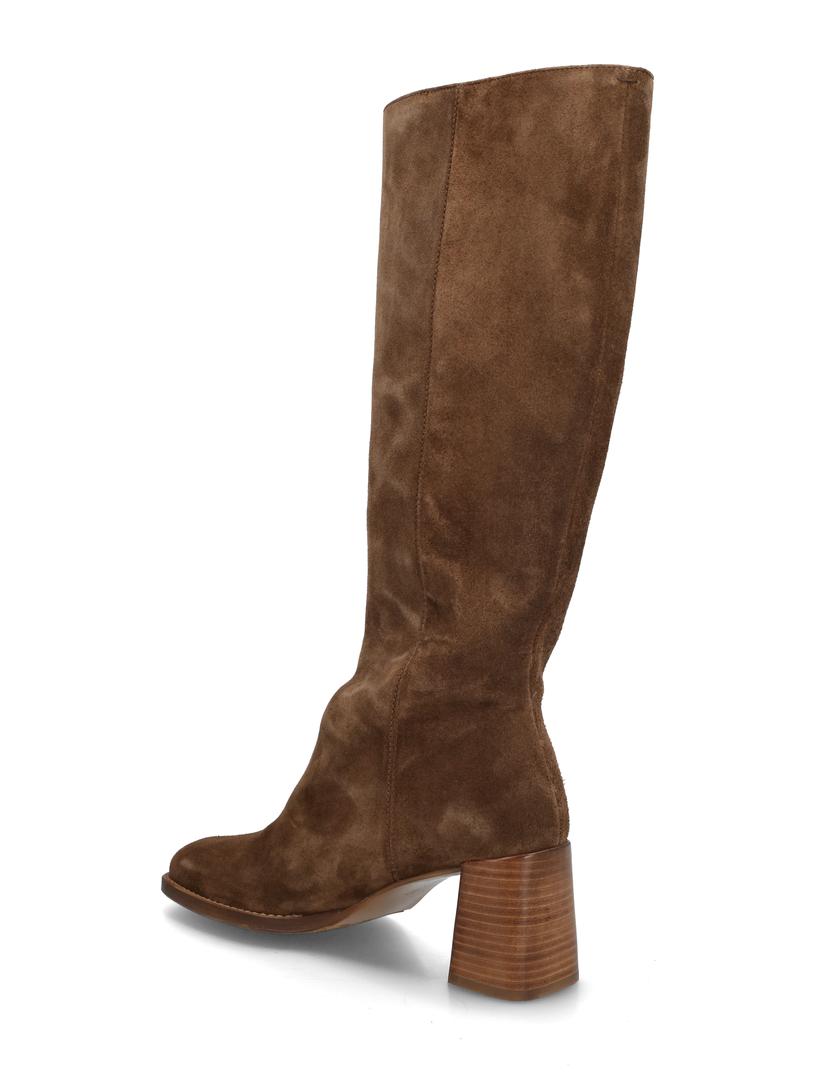 Billi Bi - Long Boots - knähöga stövlar - arabica babysilk suede - 2