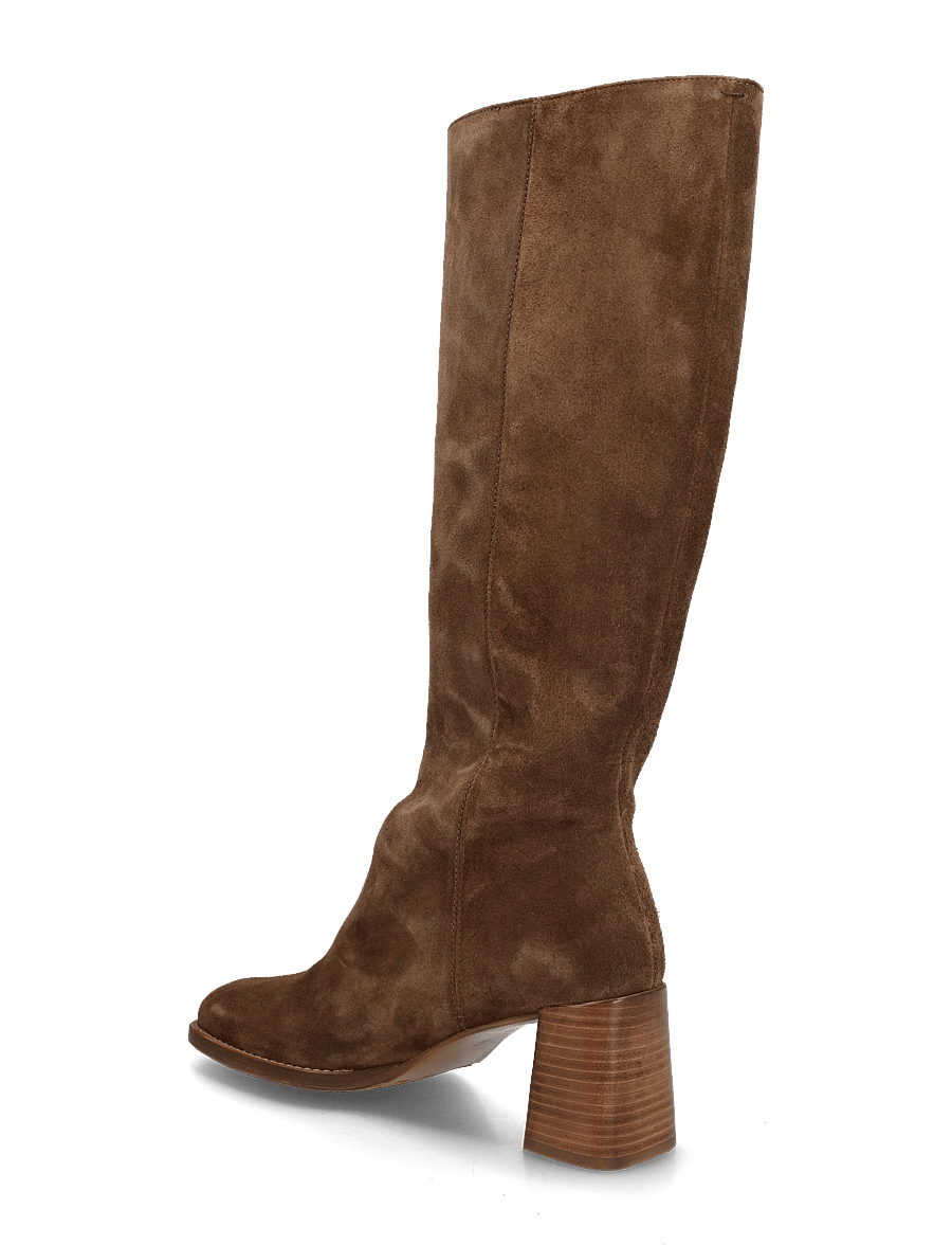 Billi Bi - Long Boots - knähöga stövlar - arabica babysilk suede - 2