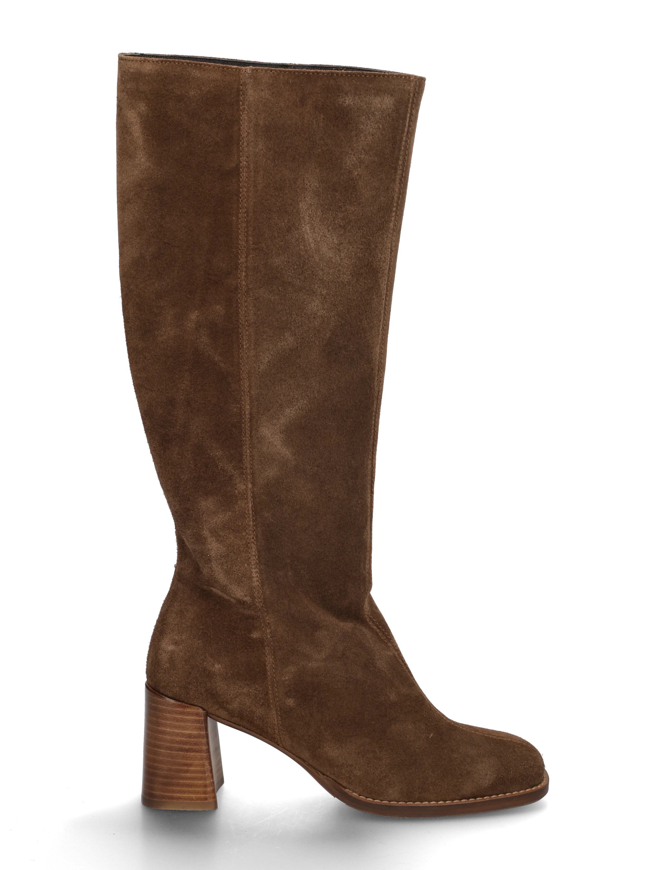 Billi Bi - Long Boots - knähöga stövlar - arabica babysilk suede - 3