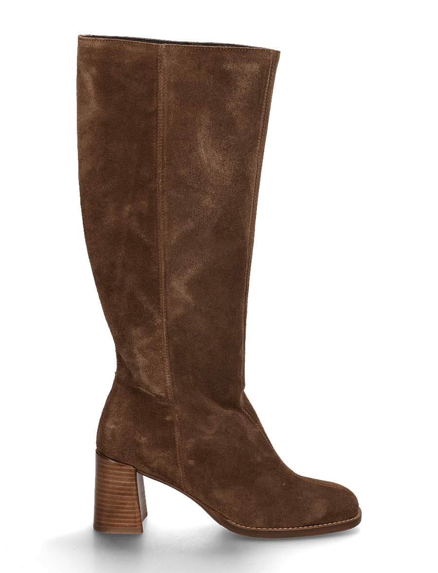 Billi Bi - Long Boots - knähöga stövlar - arabica babysilk suede - 3