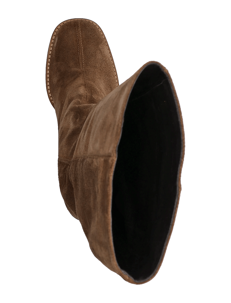 Billi Bi - Long Boots - knähöga stövlar - arabica babysilk suede - 4