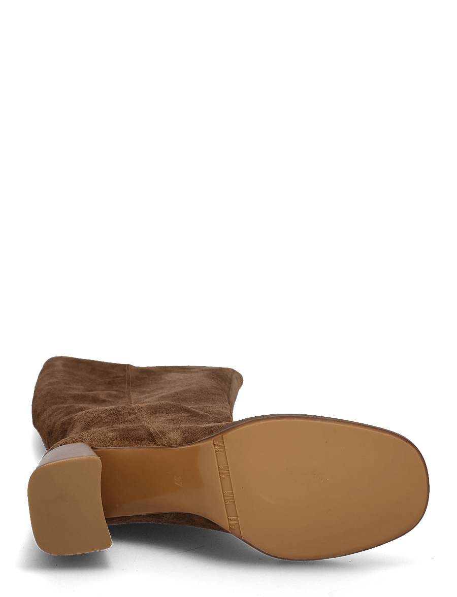 Billi Bi - Long Boots - knähöga stövlar - arabica babysilk suede - 5
