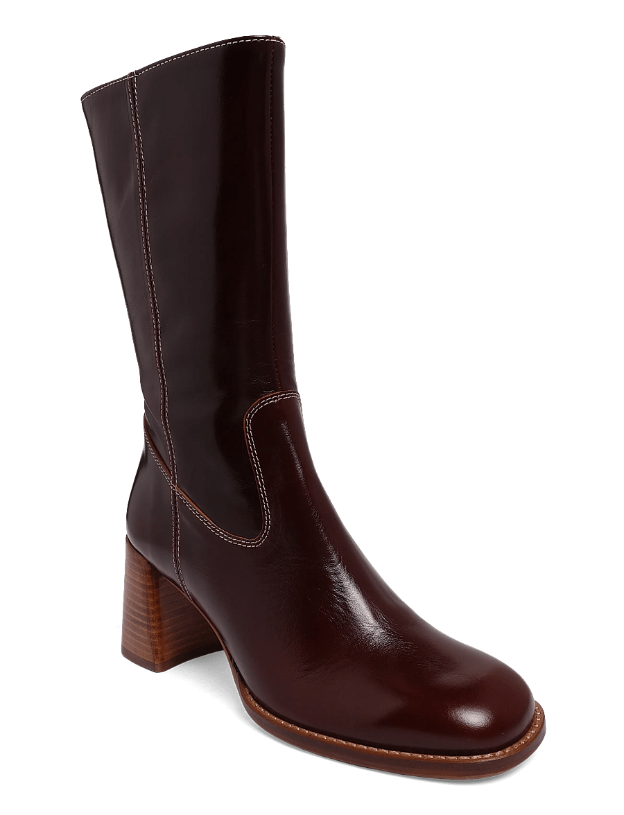 Billi Bi - Booties - stiefeletten mit absatz - tan marte calf - 0