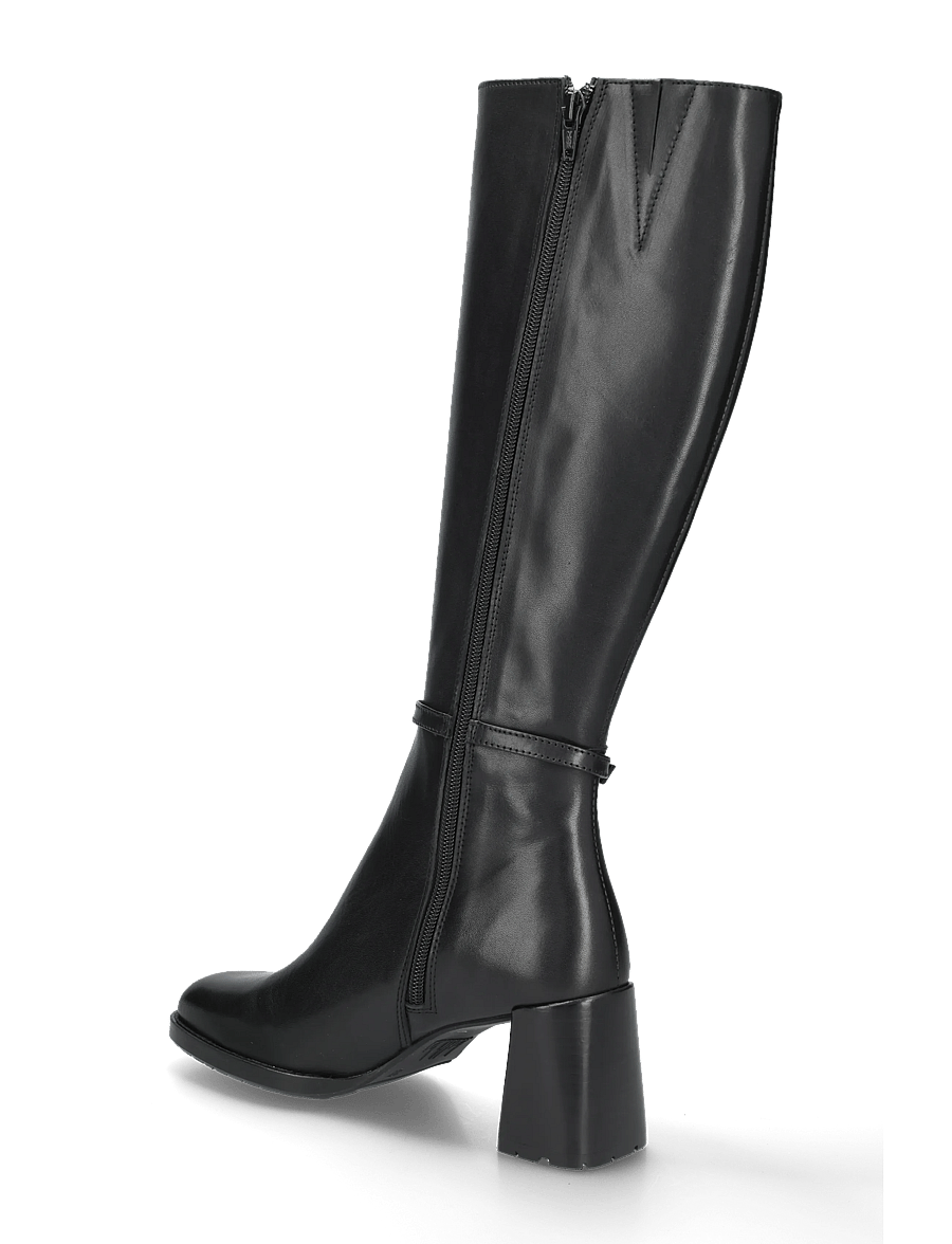 Billi Bi - Long Boots - langskaftede støvler - black calf - 1