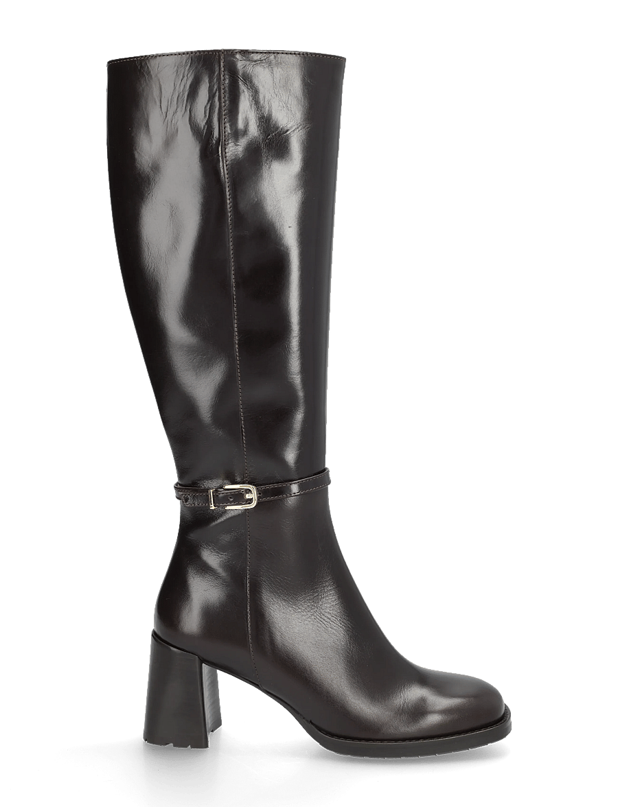 Billi Bi - Long Boots - knähöga stövlar - espresso marte calf - 2