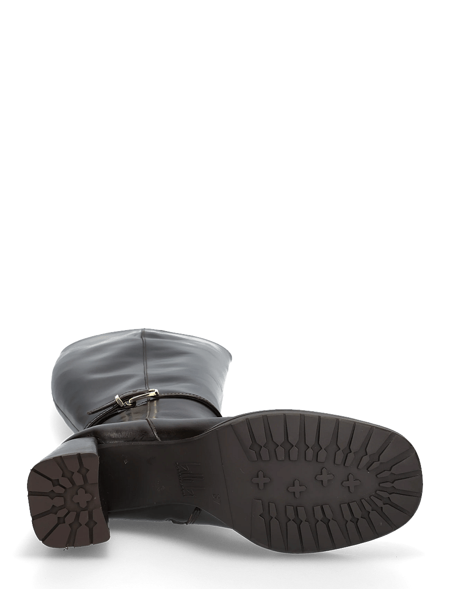 Billi Bi - Long Boots - knähöga stövlar - espresso marte calf - 4