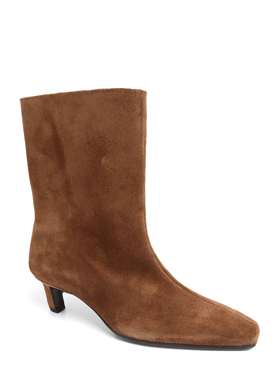 Billi Bi - Booties - stövletter - tabac babysilk suede - 0