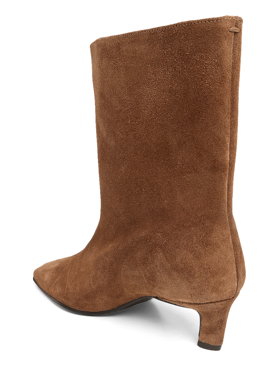 Billi Bi - Booties - stövletter - tabac babysilk suede - 1