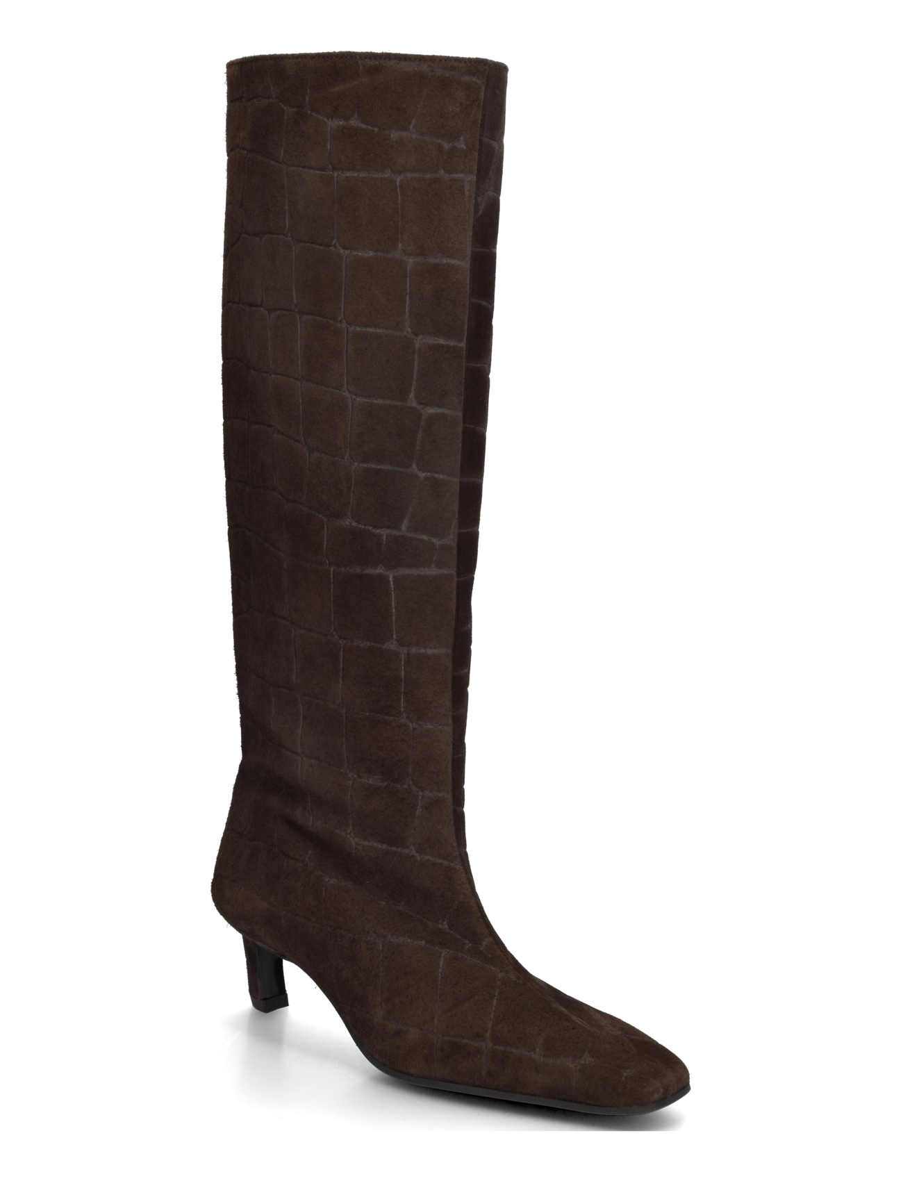 DARK BROWN COPER SUEDE