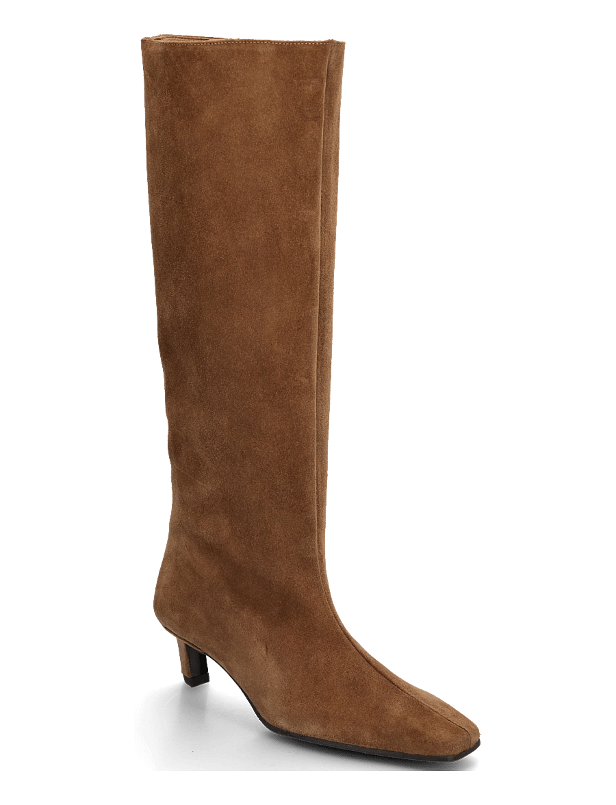 Billi Bi - Long Boots - põlveni saapad - tabac babysilk suede - 0