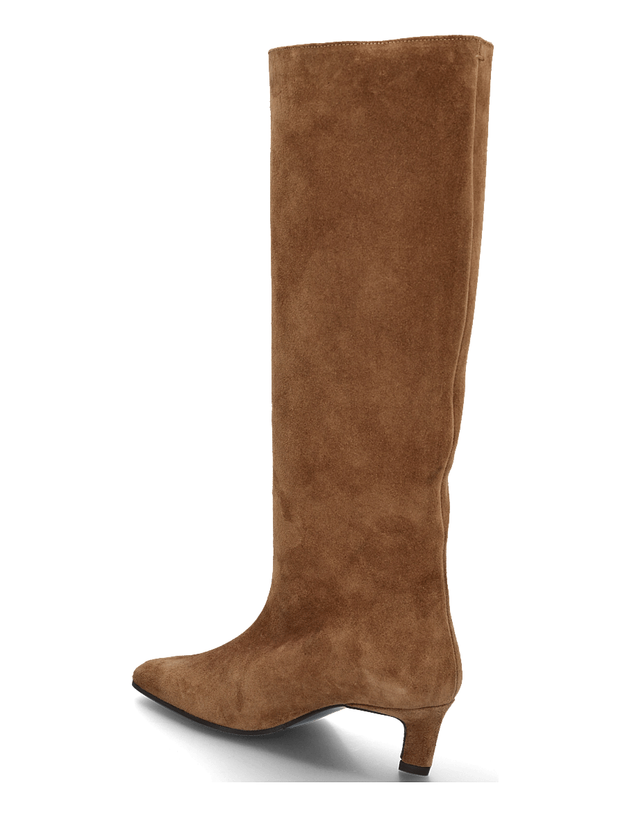 Billi Bi - Long Boots - põlveni saapad - tabac babysilk suede - 1