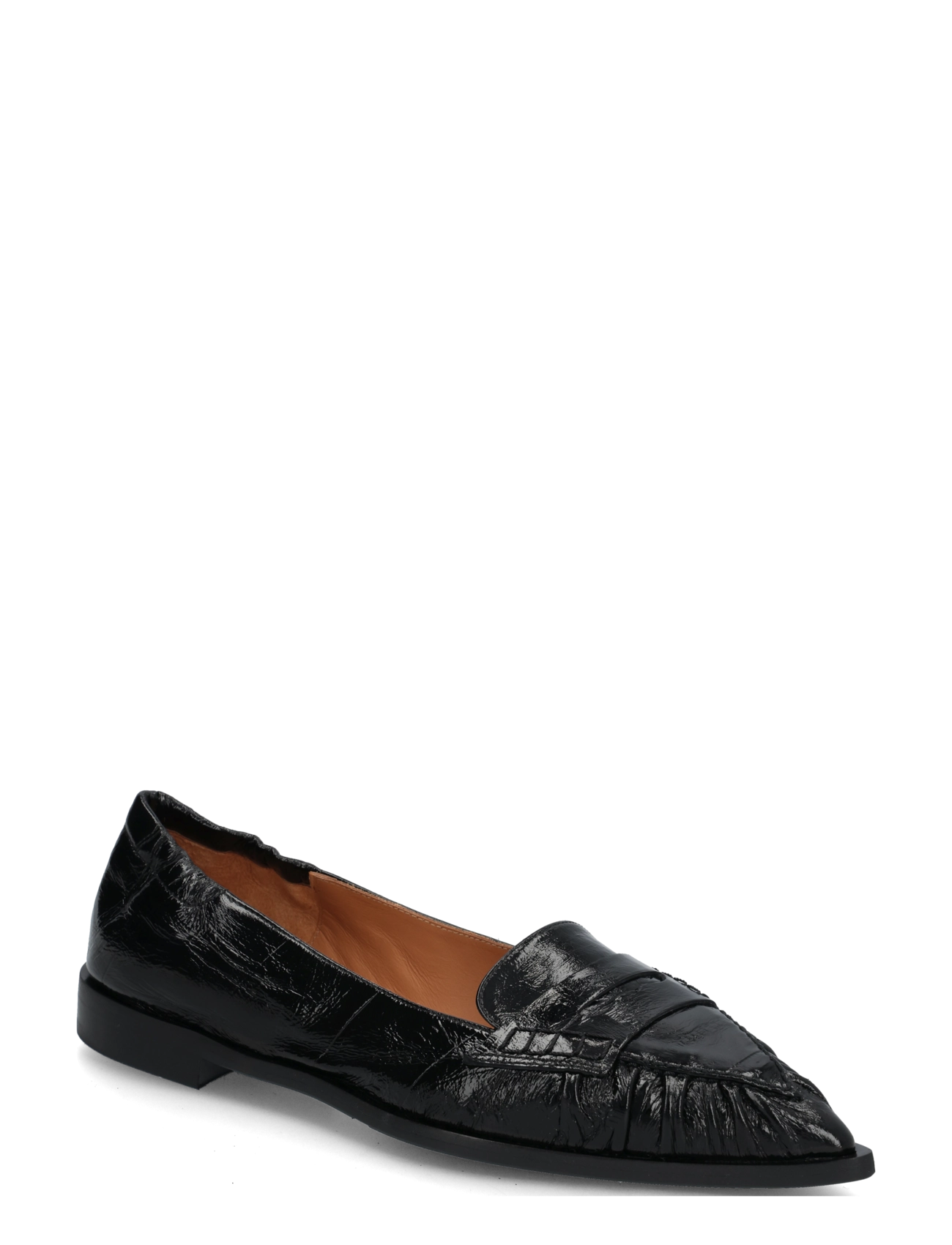 Billi Bi Shoes - Loafers - BLACK EEL NAPLACK / black