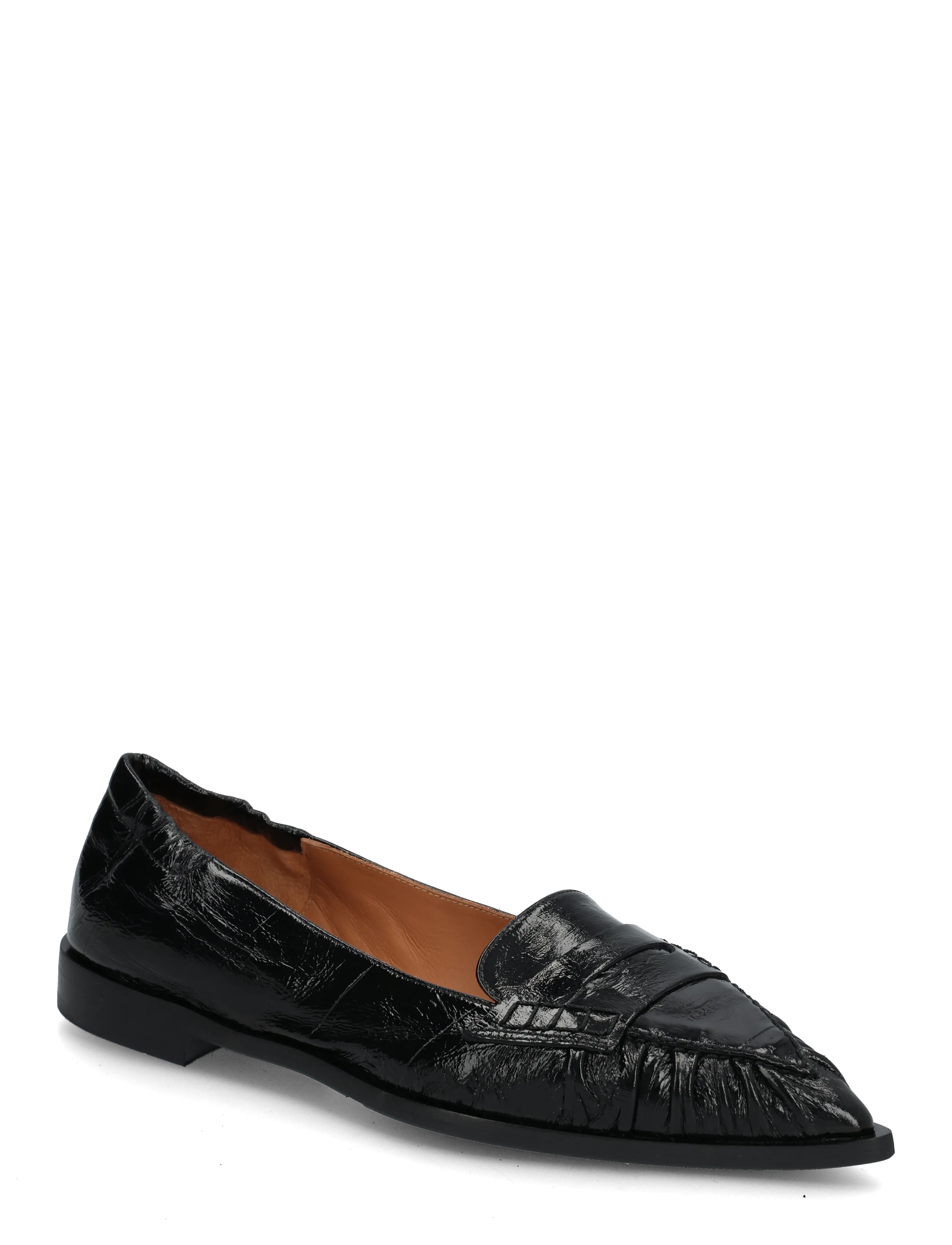Billi Bi Shoes - Loafers - BLACK EEL NAPLACK / black