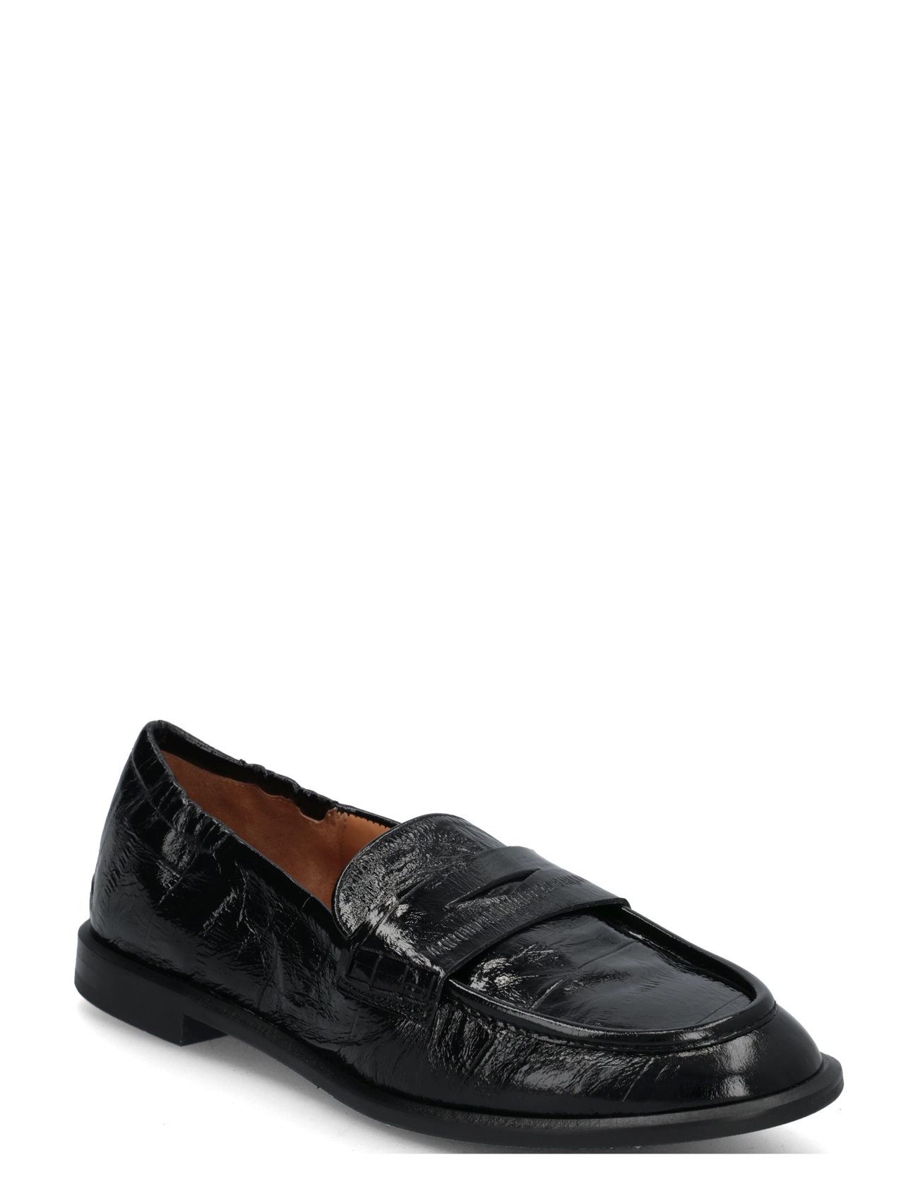 Billi Bi Shoes - Loafers - BLACK EEL NAPLACK / black