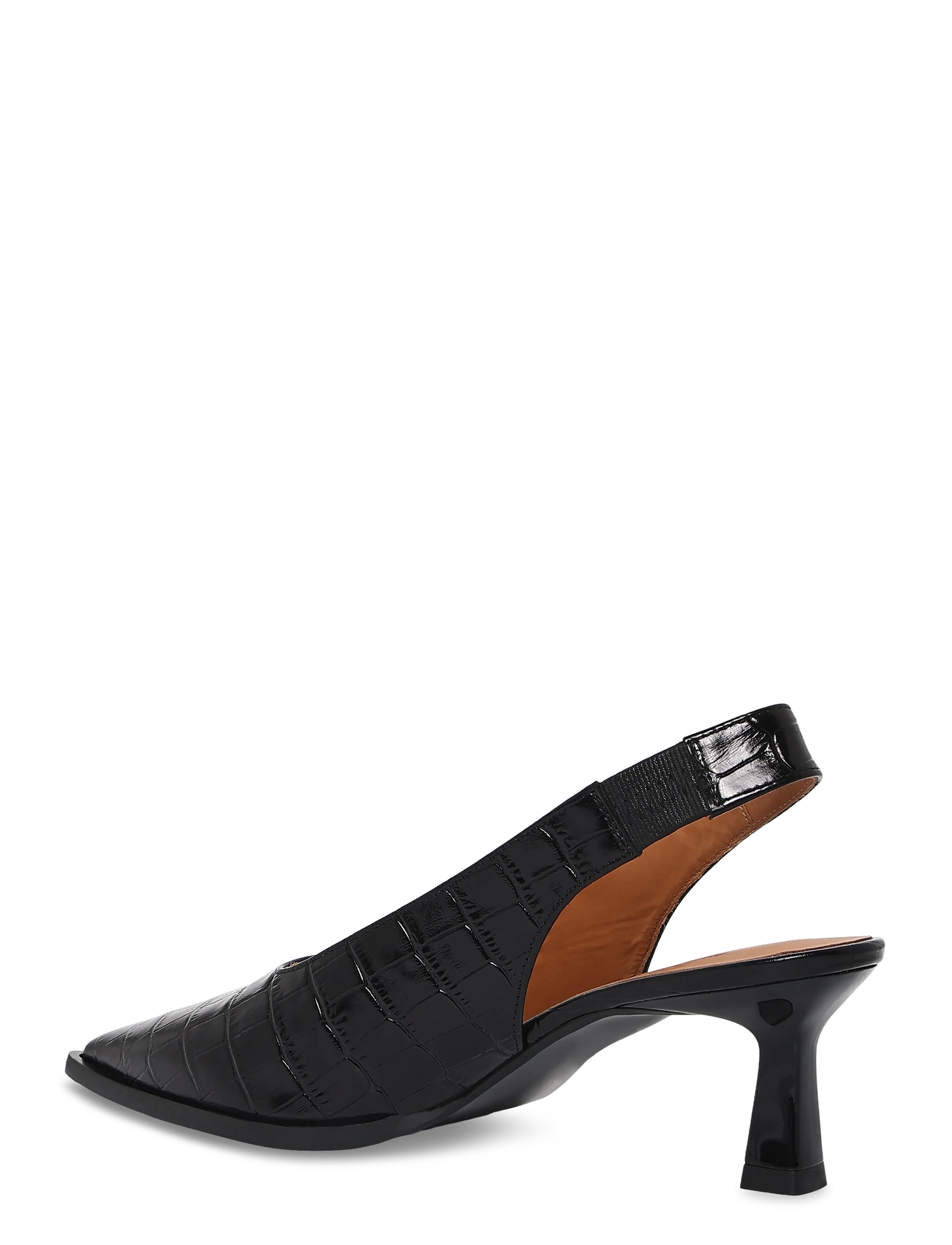 Billi Bi - Pumps - heeled slingbacks - black monterrey croco - 1