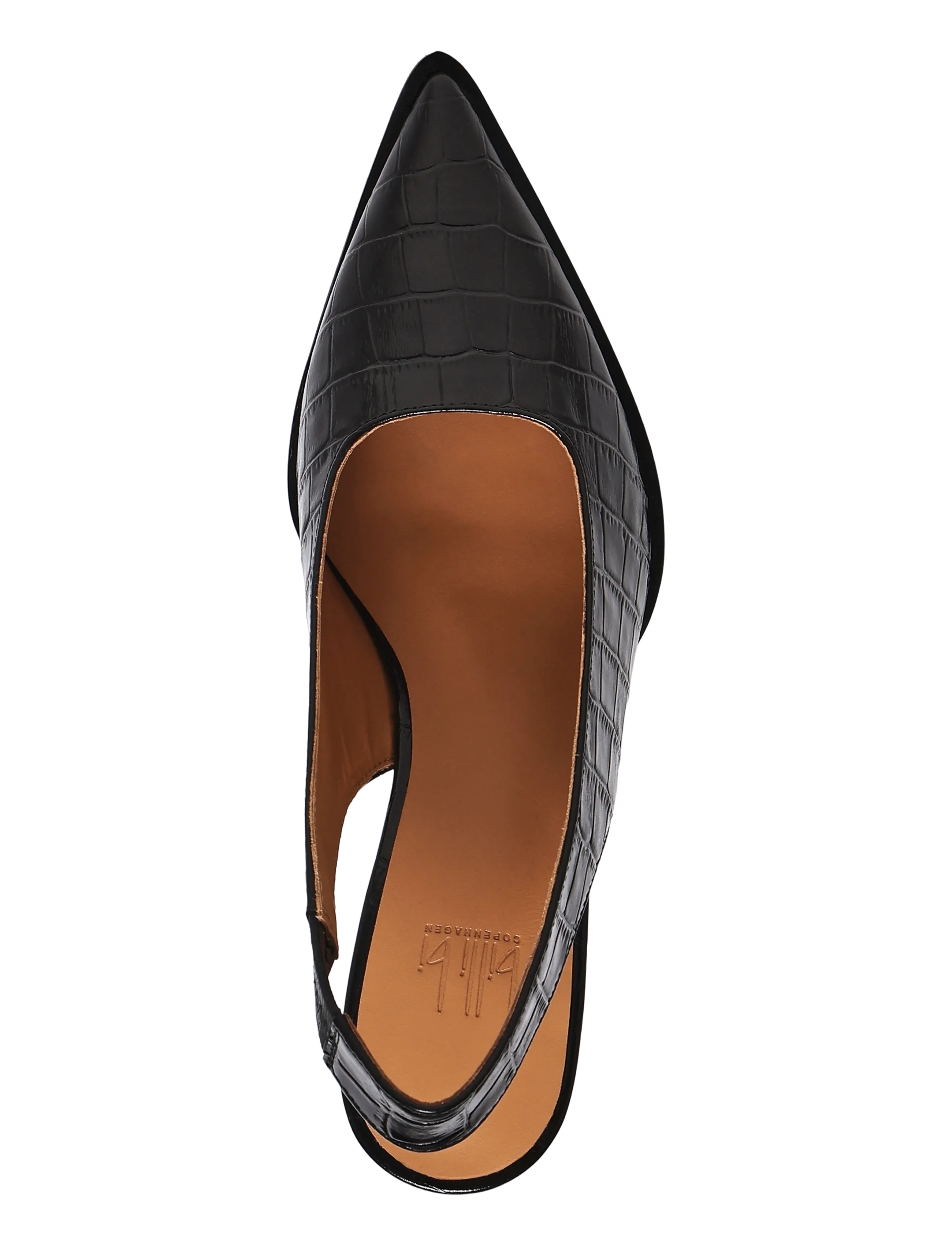 Billi Bi - Pumps - heeled slingbacks - black monterrey croco - 3