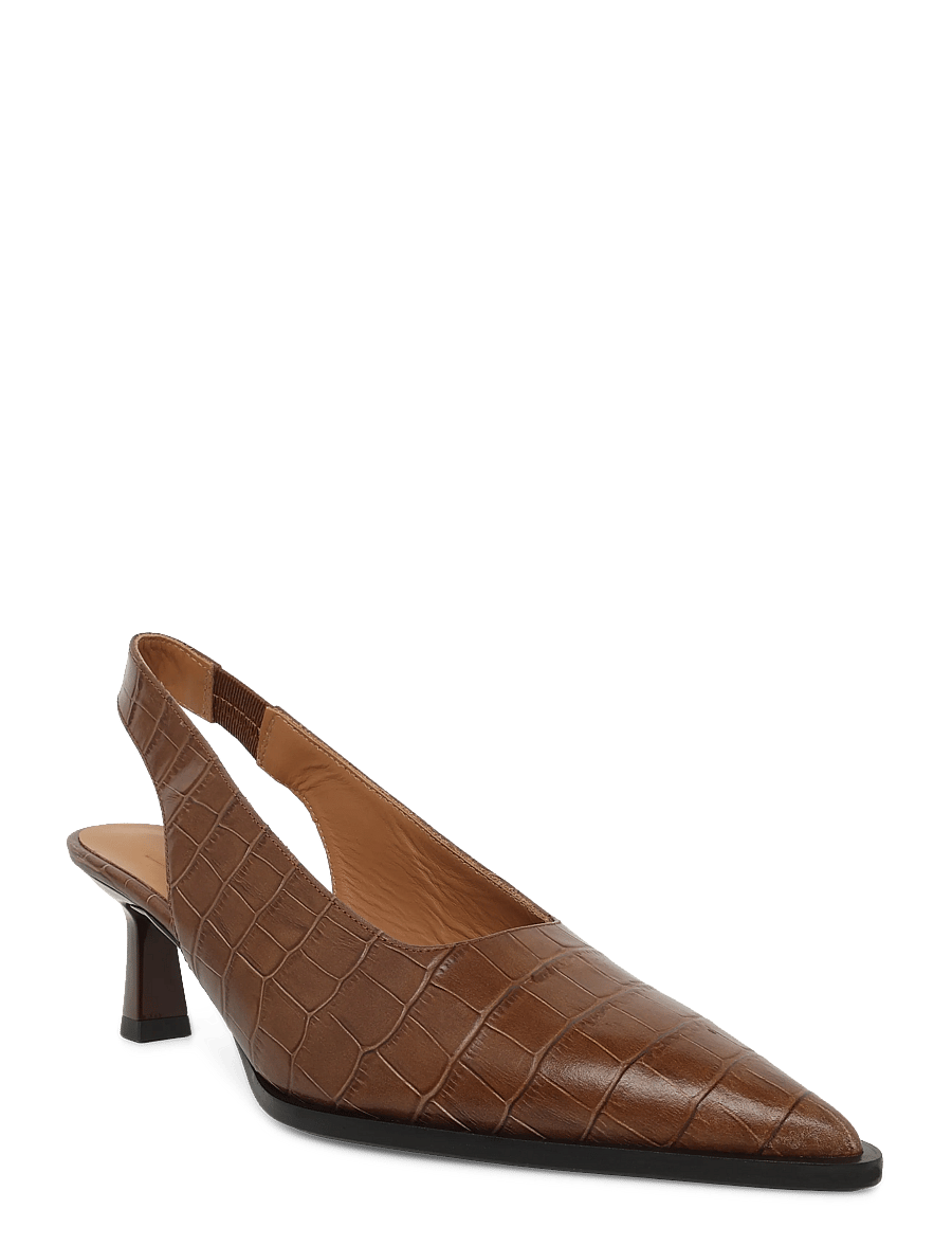 Billi Bi - Pumps - heeled slingbacks - saddle monterrey croco - 0