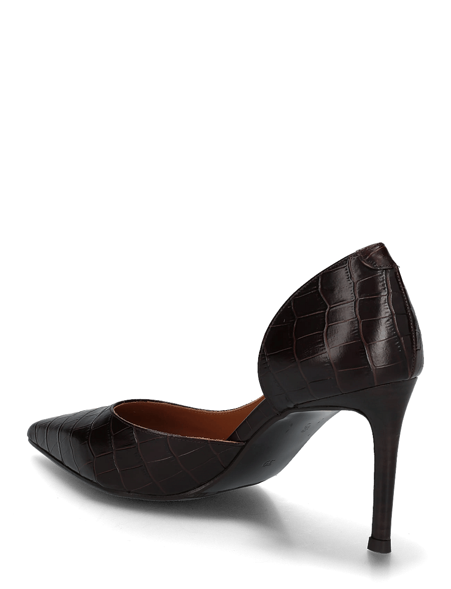 Billi Bi - Pumps - augstpapēžu kurpes - brown monterrey croco - 1