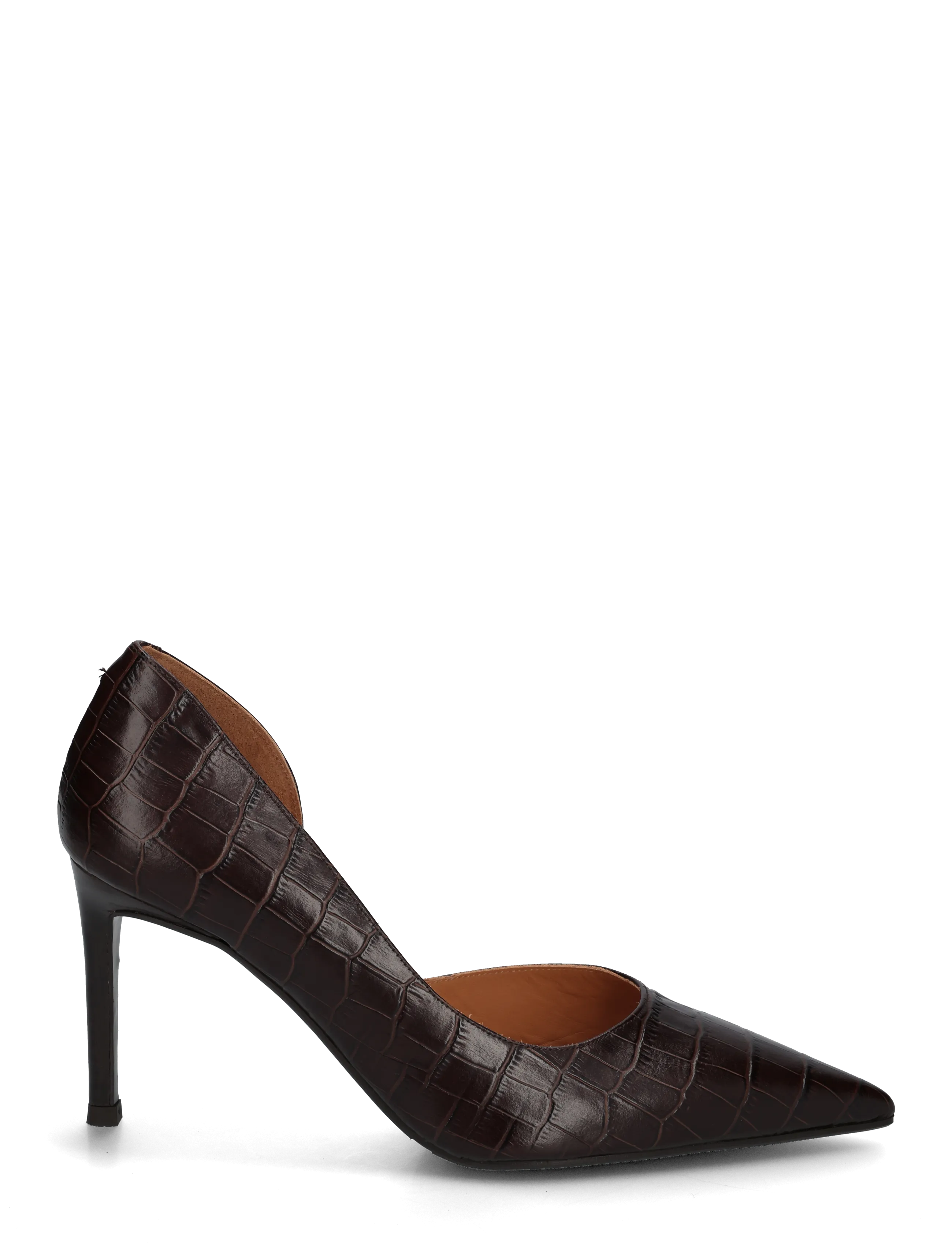 Billi Bi - Pumps - augstpapēžu kurpes - brown monterrey croco - 2