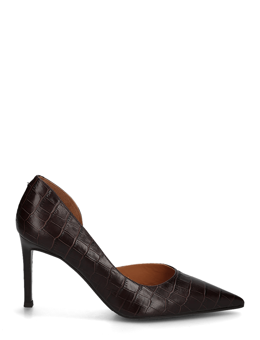 Billi Bi - Pumps - augstpapēžu kurpes - brown monterrey croco - 2