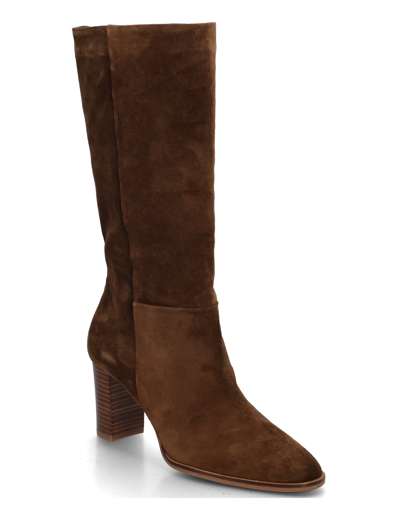 Billi Bi Long Boots - Modetrender - ARABICA BABYSILK SUEDE / brown