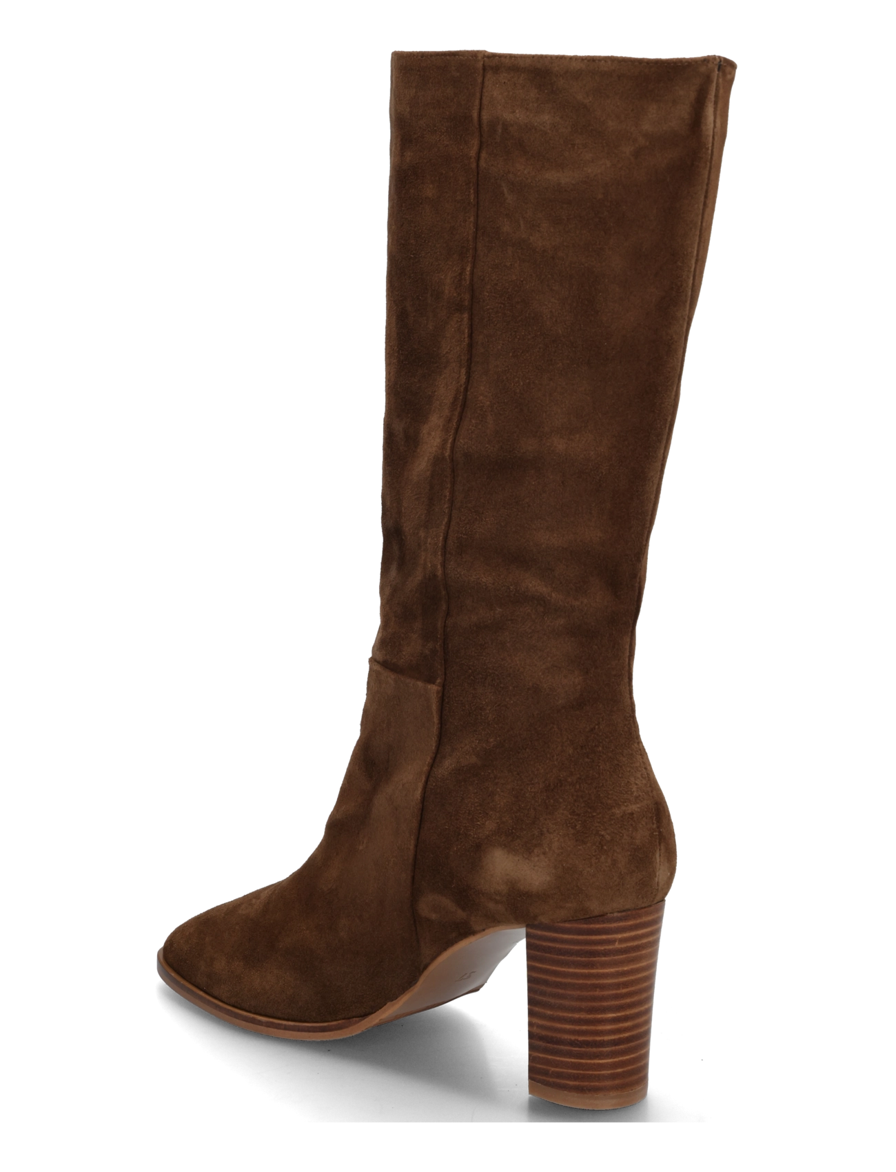 Billi Bi - Long Boots - knähöga stövlar - arabica babysilk suede - 1