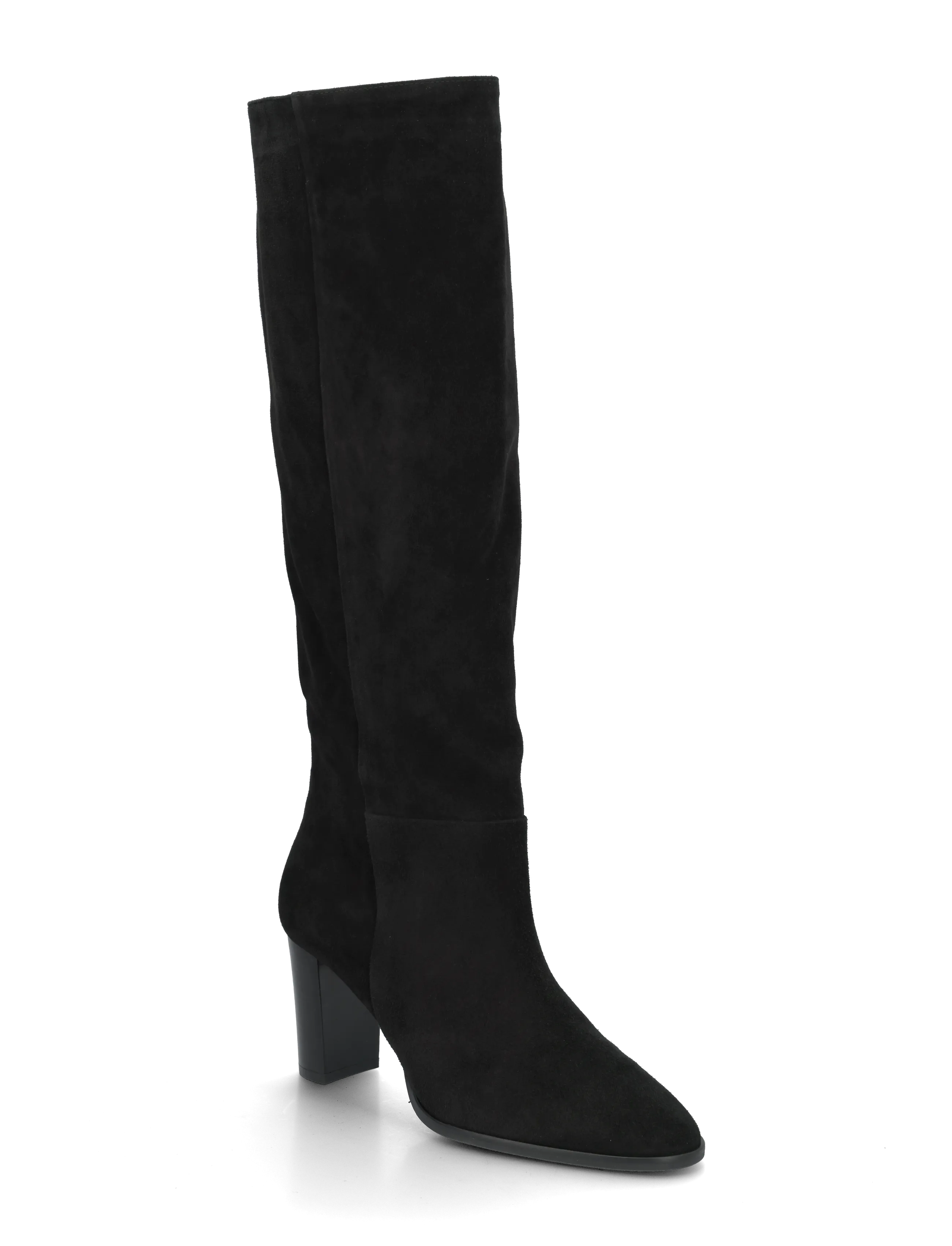 Billi Bi Long Boots - Schuhe - BLACK BABYSILK SUEDE / black