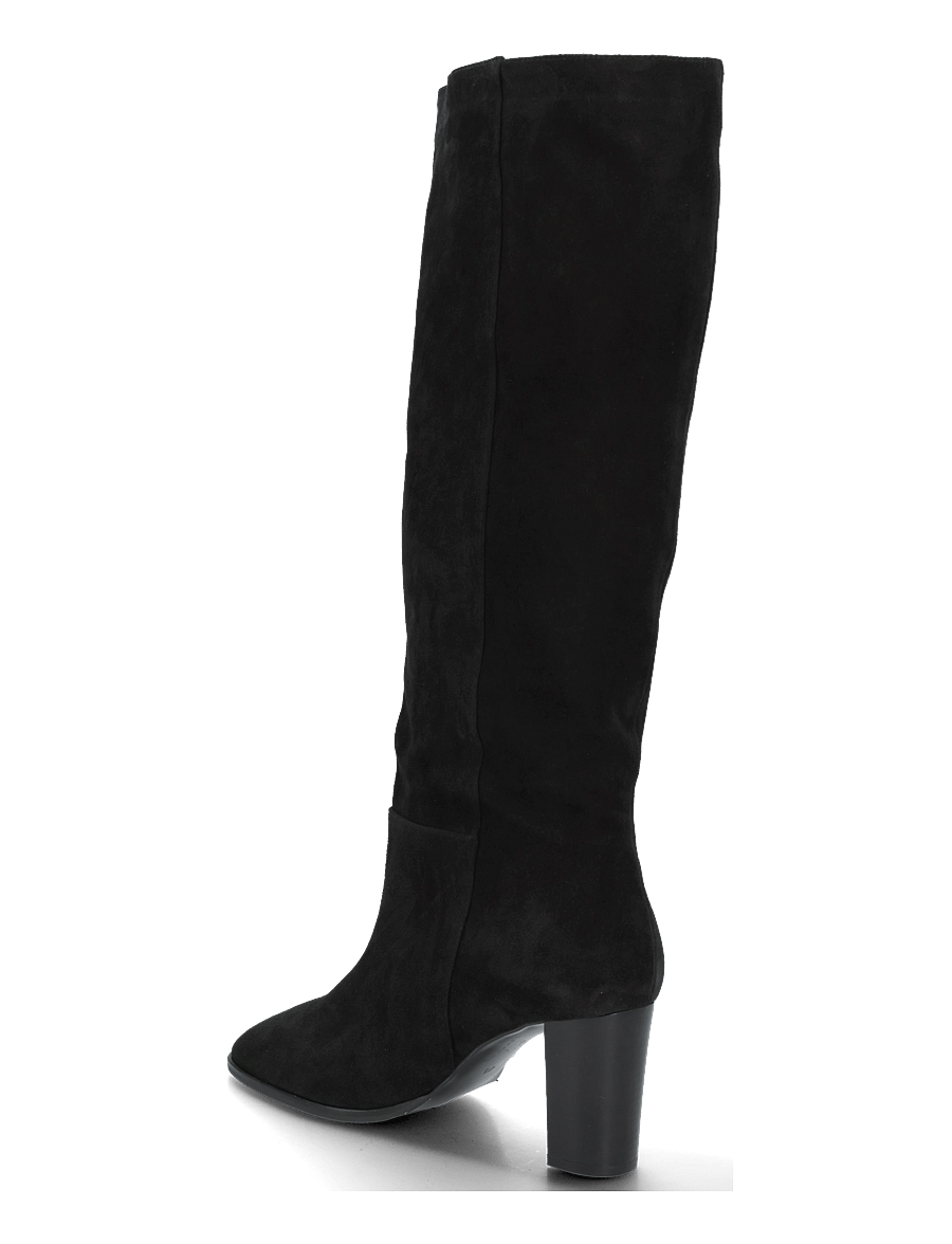 Billi Bi - Long Boots - põlveni saapad - black babysilk suede - 1