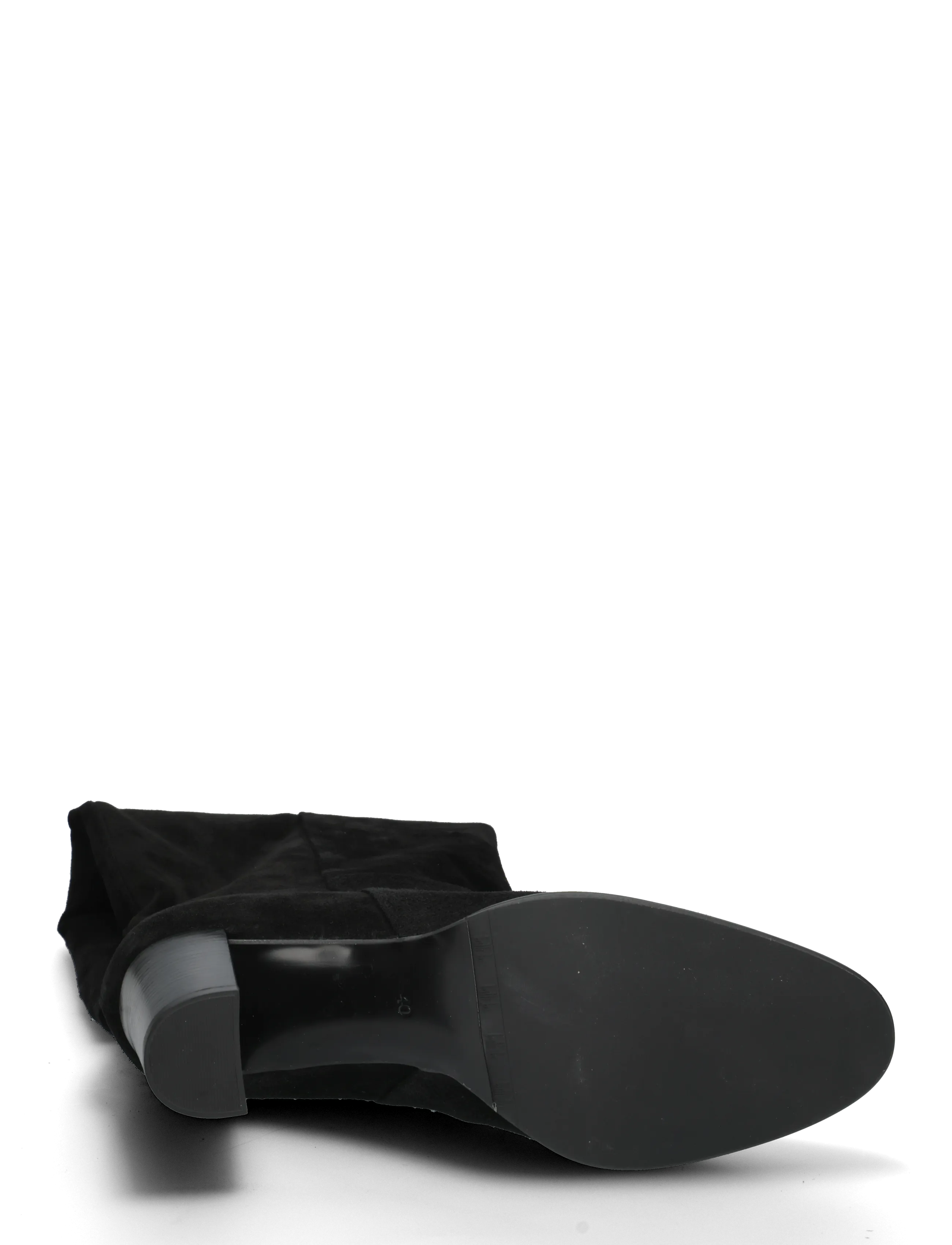 Billi Bi - Long Boots - knähöga stövlar - black babysilk suede - 4