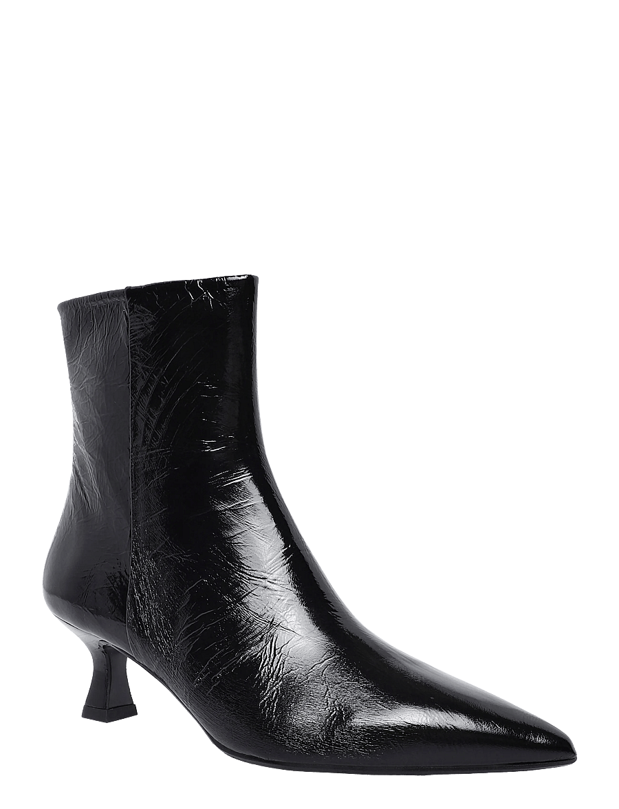Billi Bi - Booties - stiefeletten mit absatz - black naplack - 0