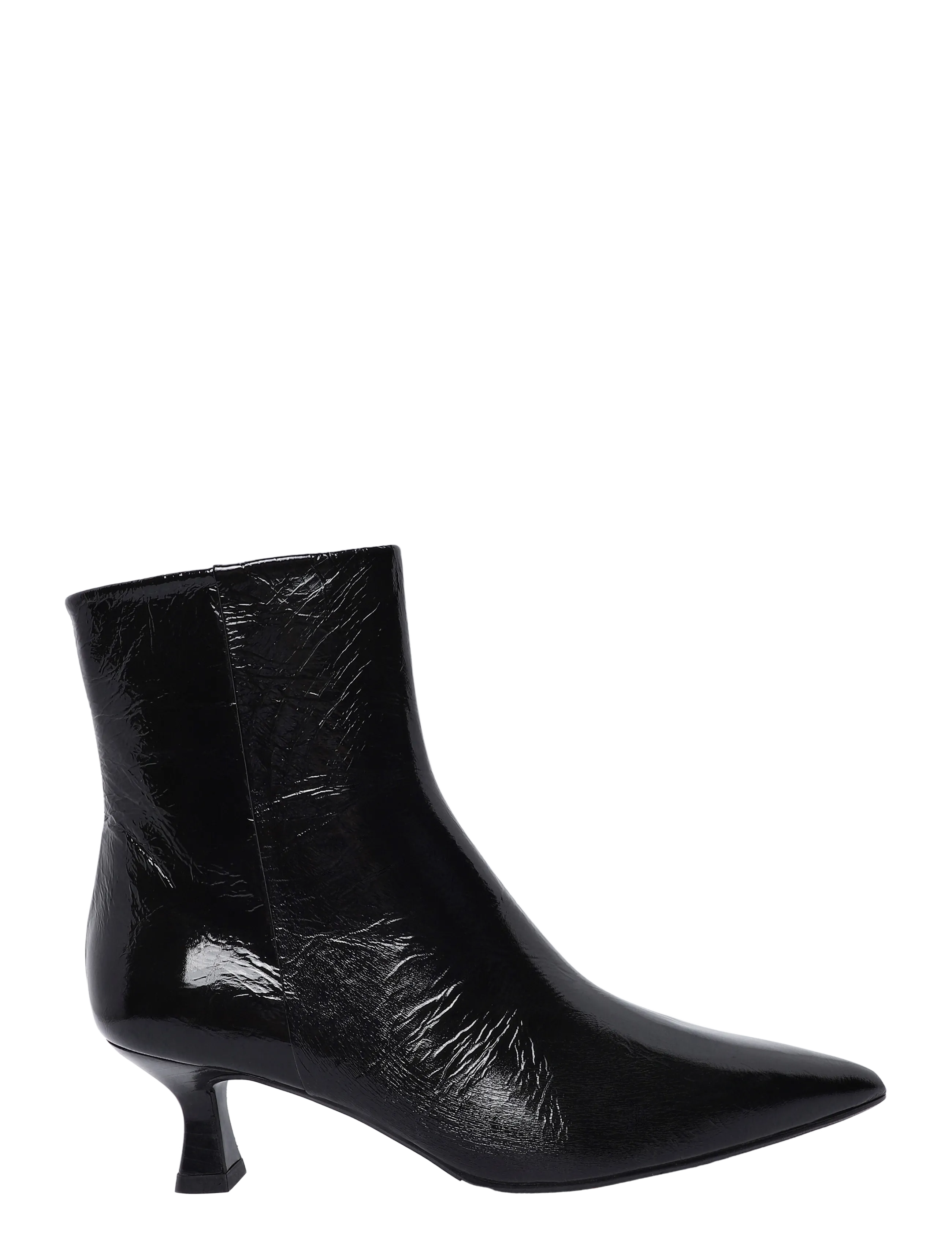 Billi Bi - Booties - kontsaga poolsaapad - black naplack - 2