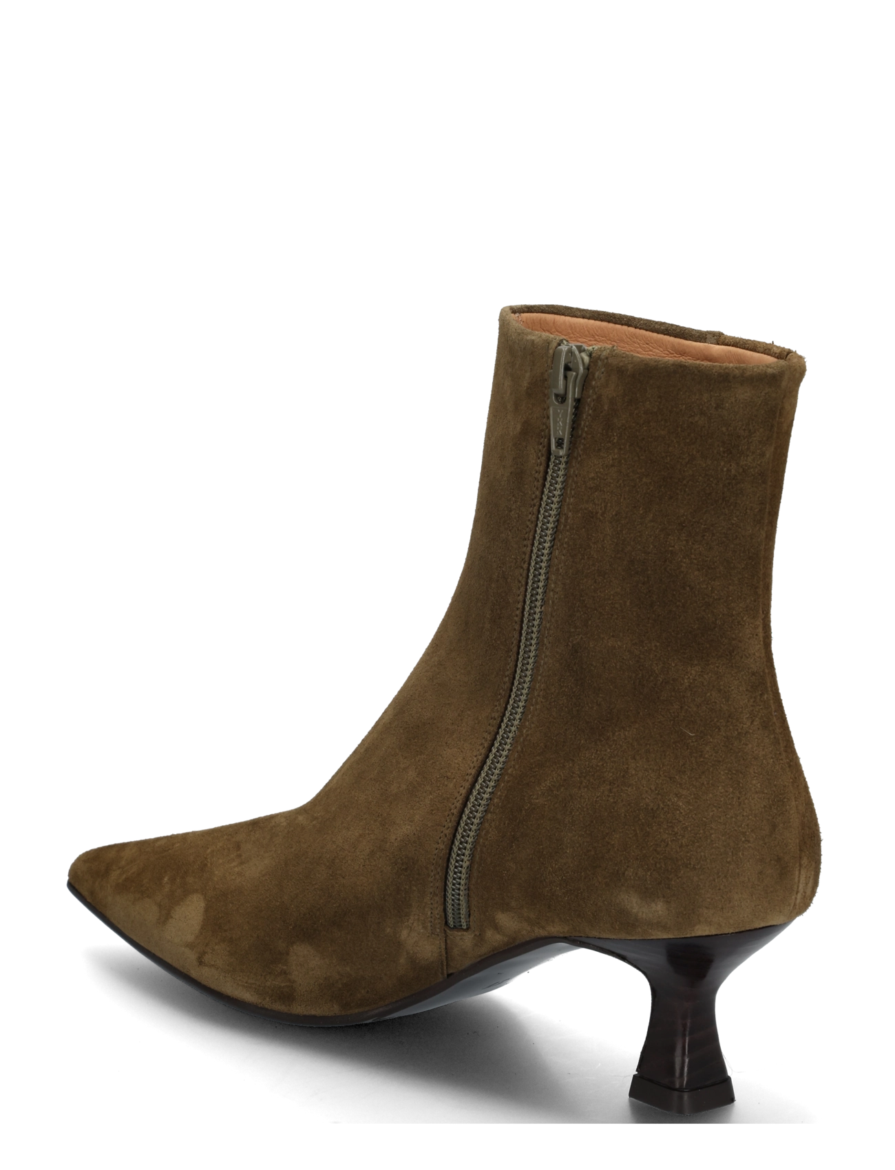 Billi Bi - Booties - stiefeletten mit absatz - oliva babysilk suede - 1