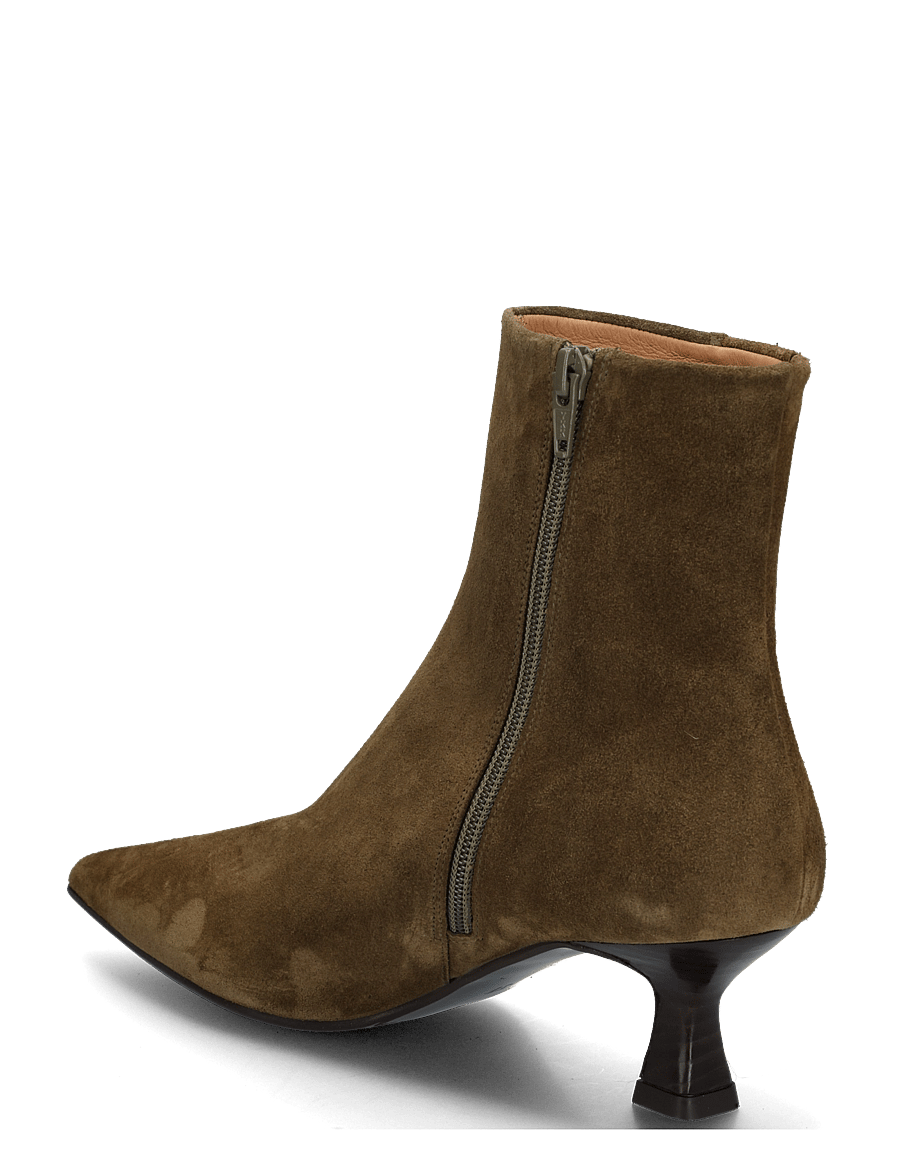 Billi Bi - Booties - stiefeletten mit absatz - oliva babysilk suede - 1