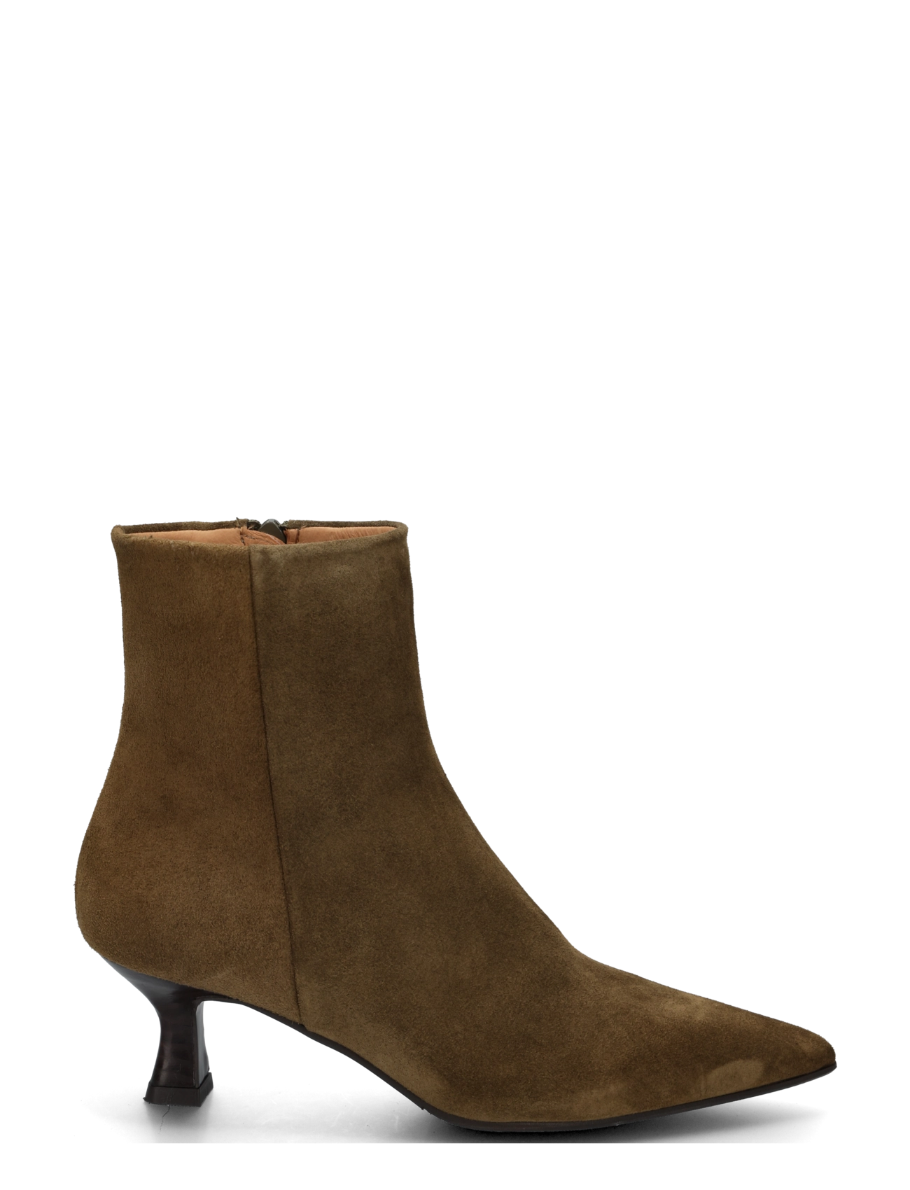 Billi Bi - Booties - stiefeletten mit absatz - oliva babysilk suede - 2
