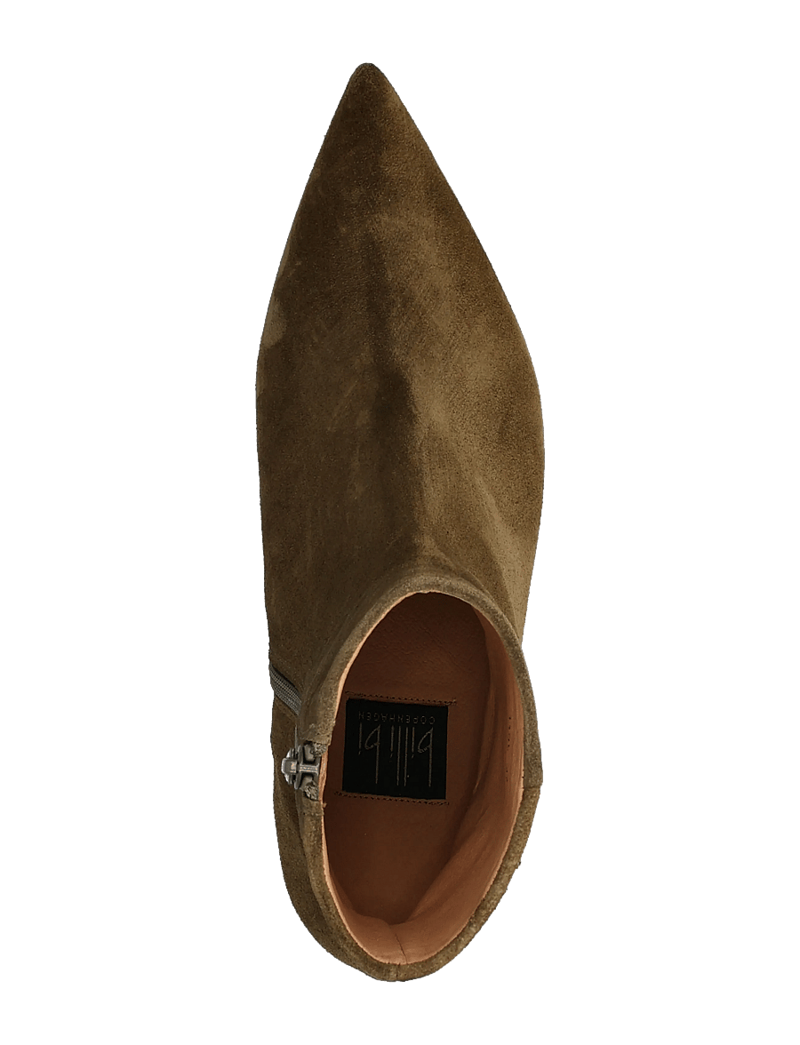 Billi Bi - Booties - stiefeletten mit absatz - oliva babysilk suede - 3