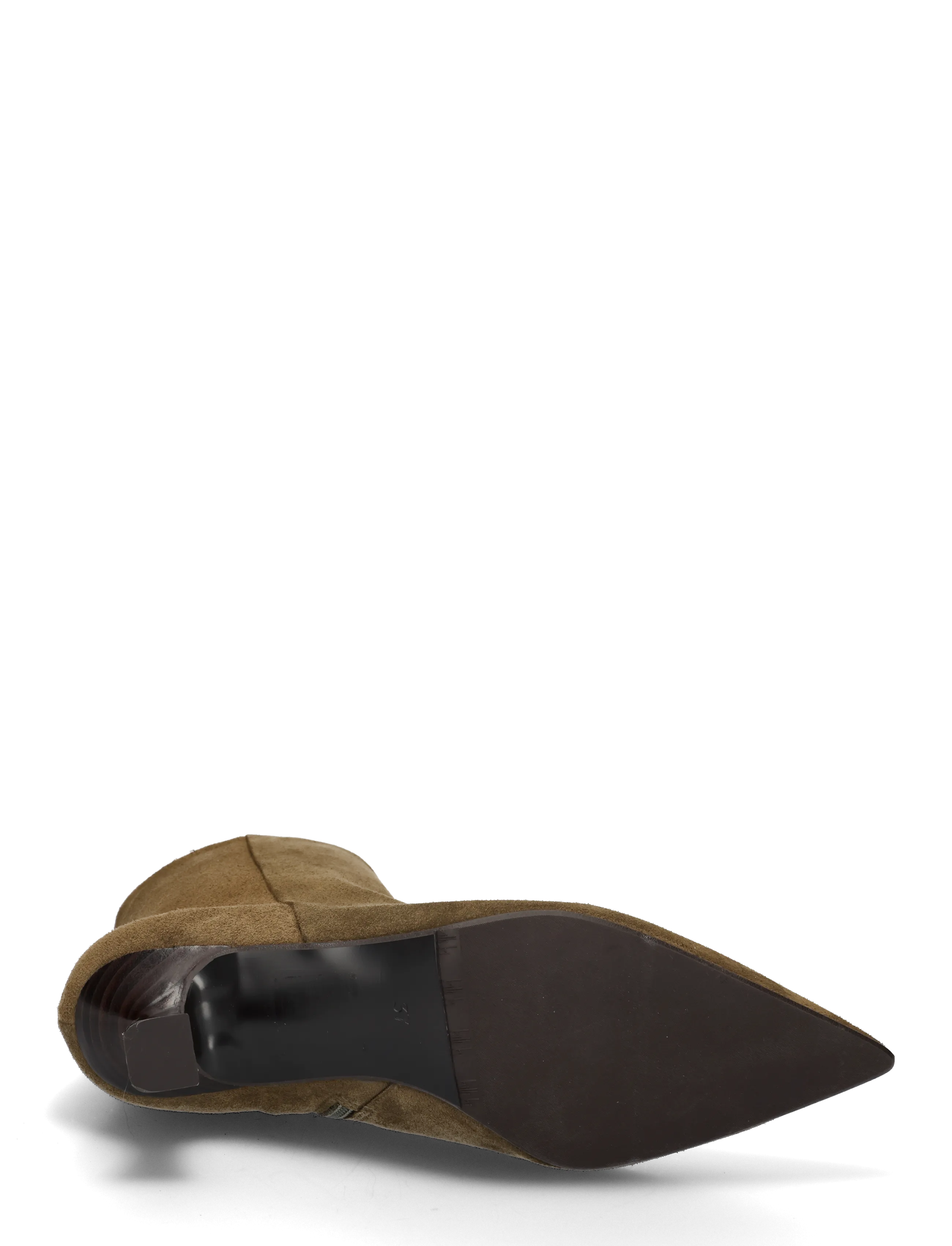 Billi Bi - Booties - stiefeletten mit absatz - oliva babysilk suede - 4