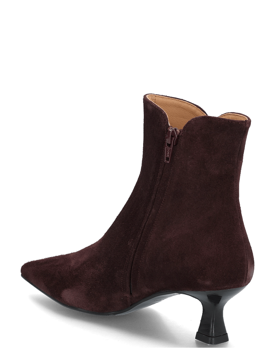 Billi Bi - Booties - stiefeletten mit absatz - mulberry babysilk suede - 1